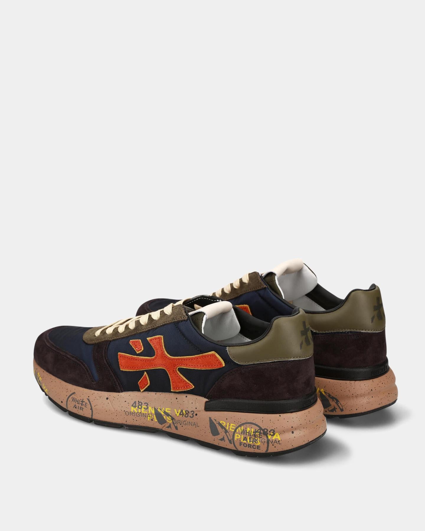Heren Mick Sneaker Blauw