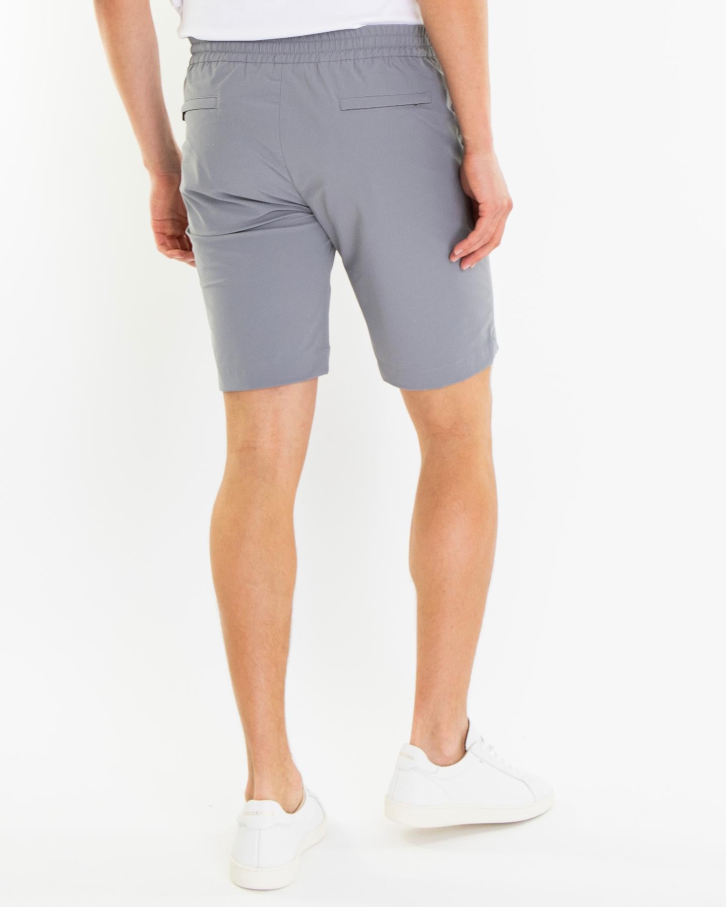 Heren Tech Stretch Short Grijs