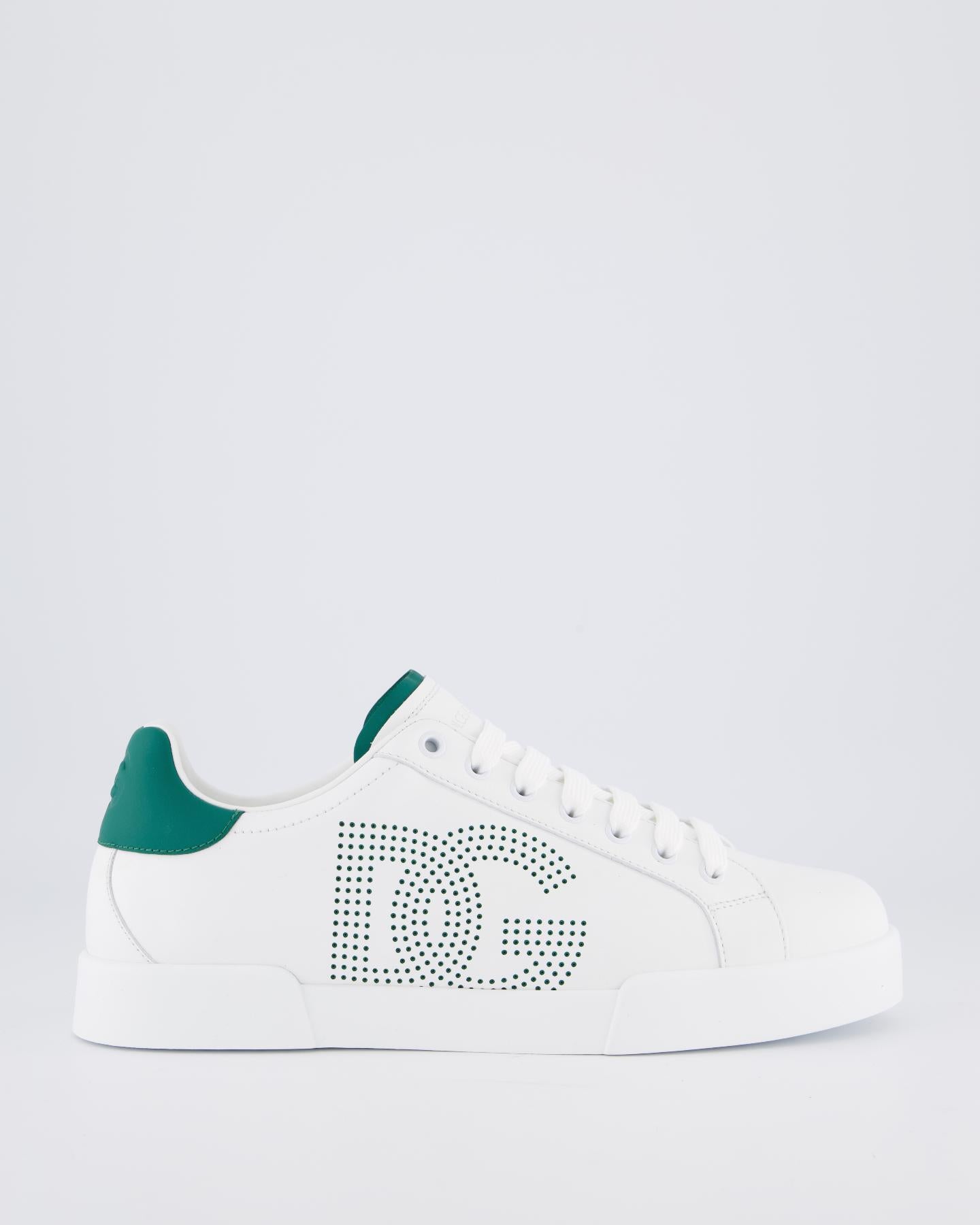 Heren Portofino Sneaker Wit/Groen
