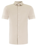 Men's Valenza Interlock Supima Shirt Beige