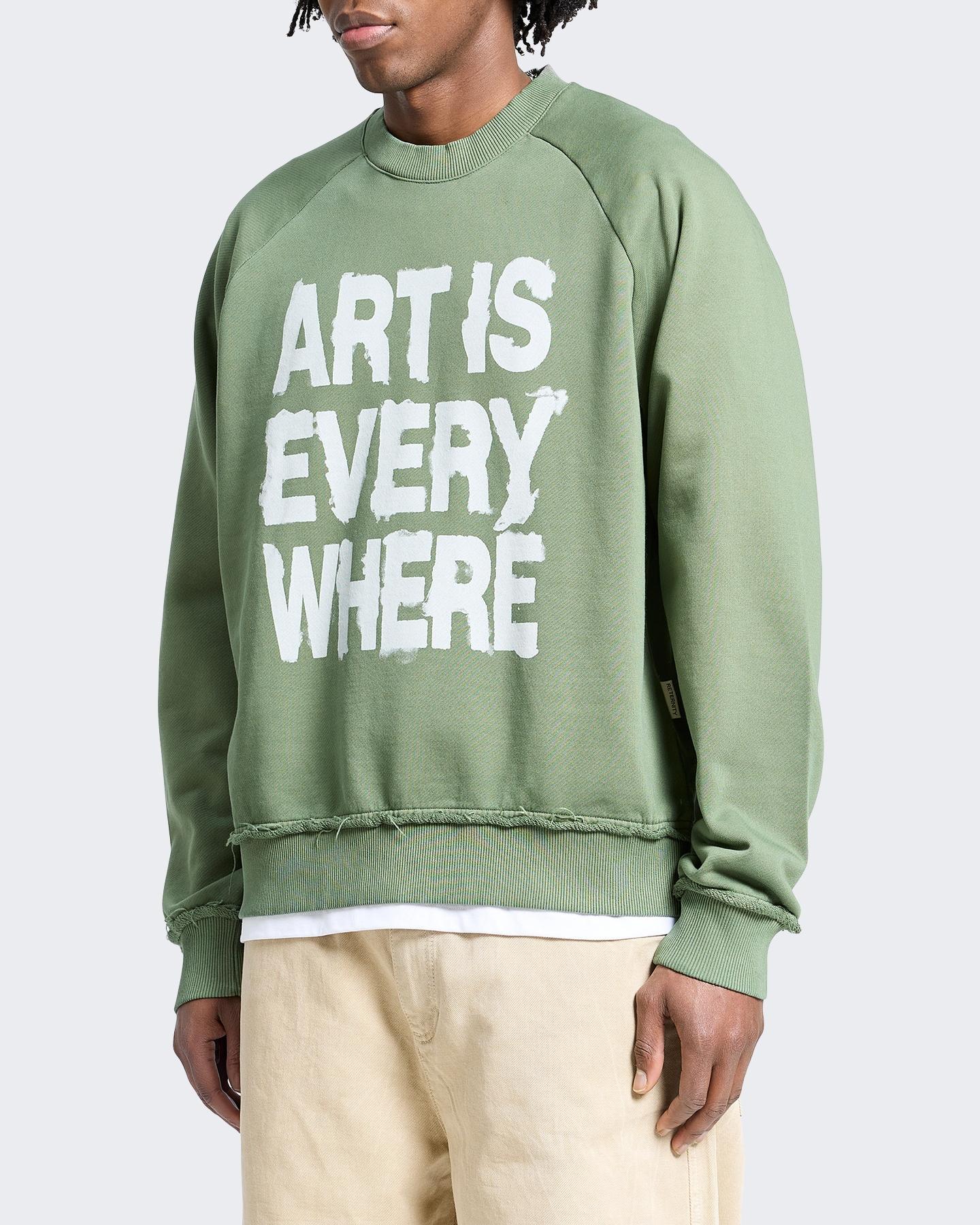 Heren Art Is Everywhere Sweater