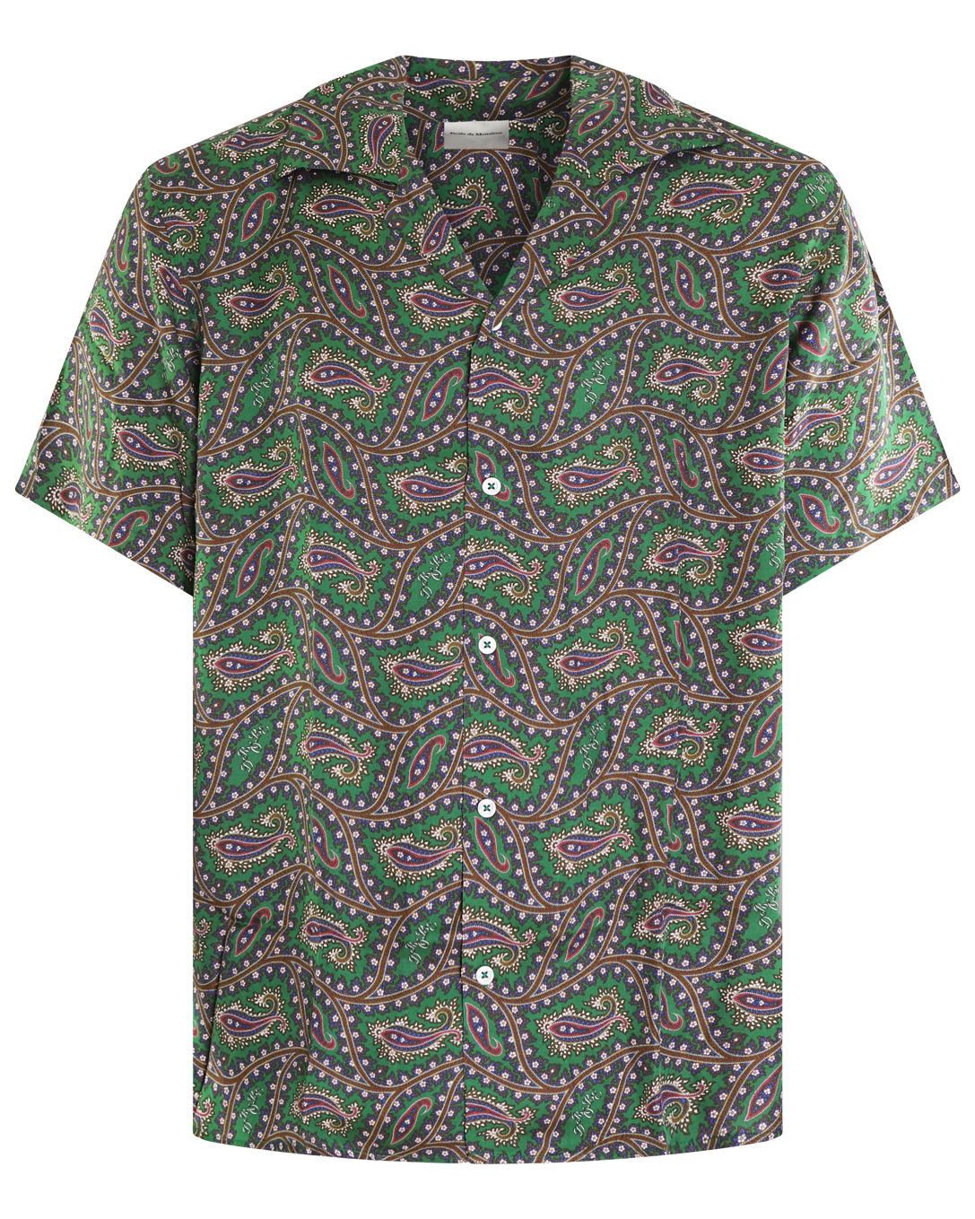 Heren La Chemise Paisley Shirt Groen