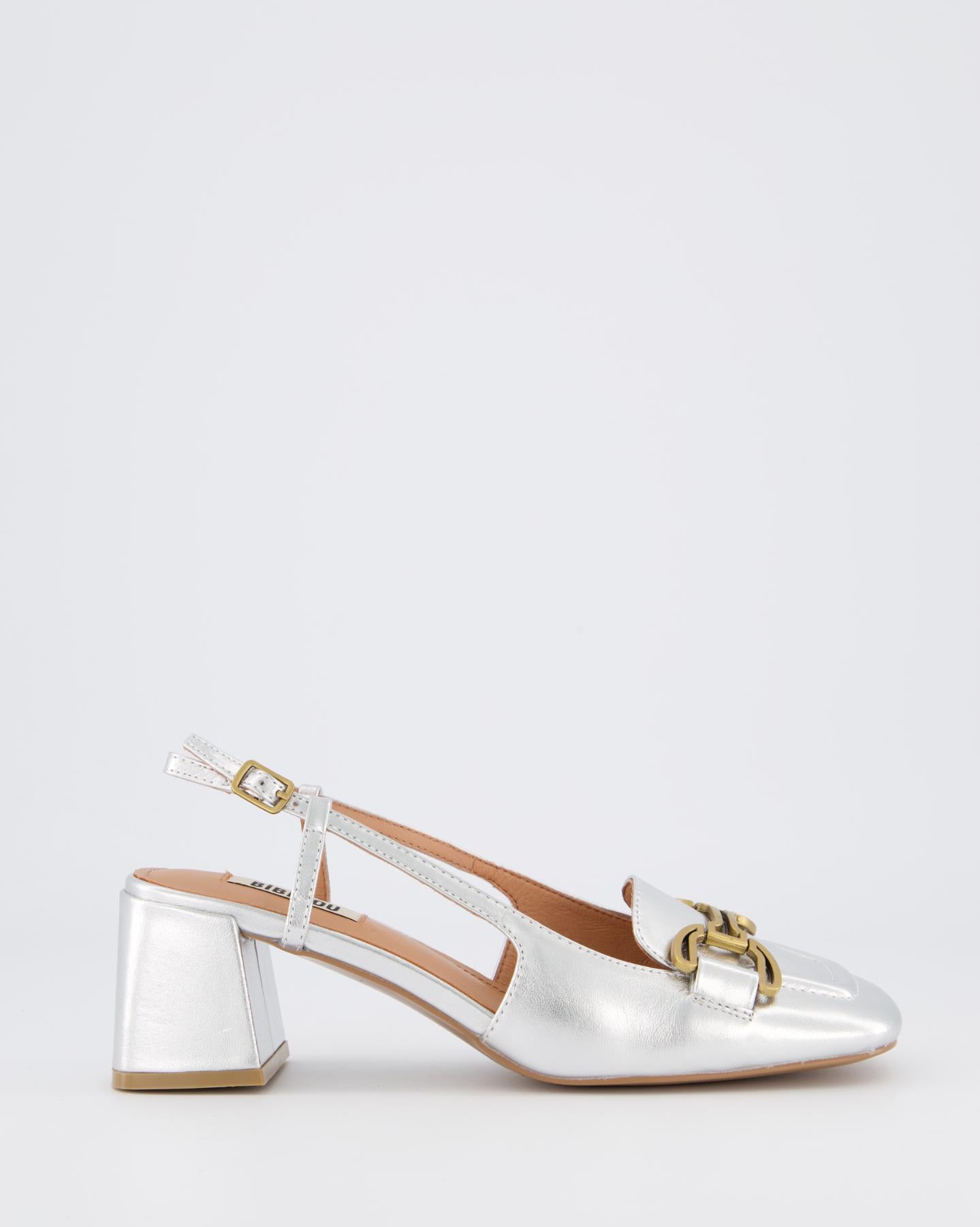 Dames Salones Slingback Metallic