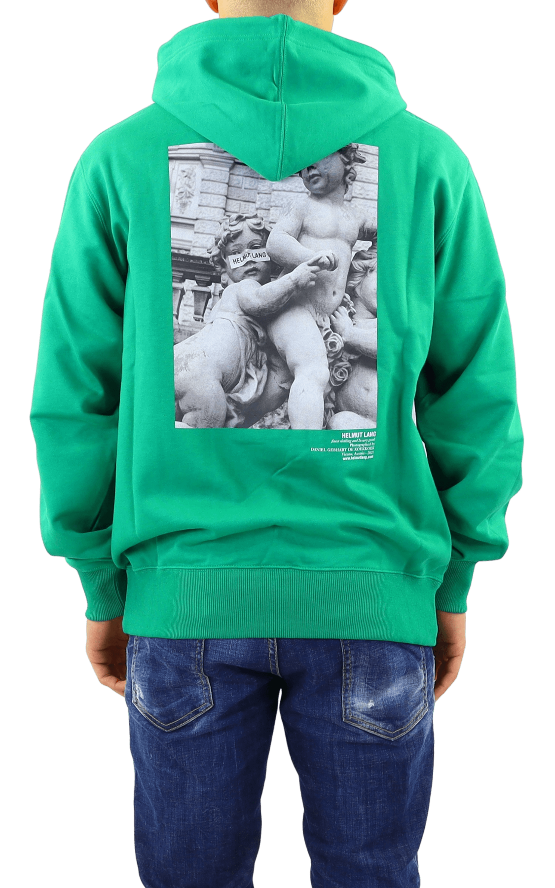 Men Viena Postcard Hoodie