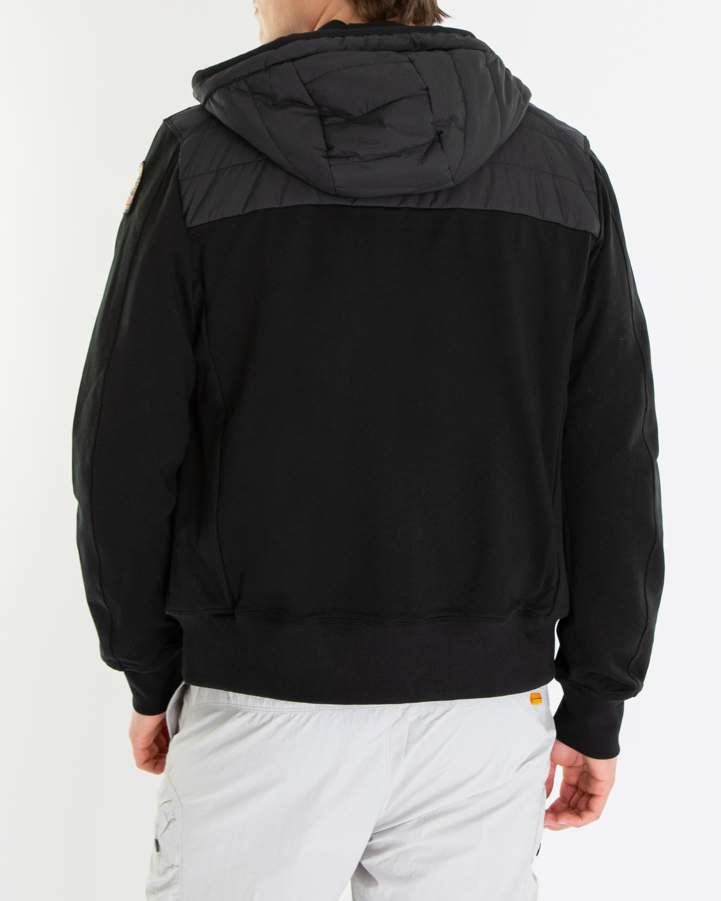 Heren Ivor Hooded Jacket Zwart