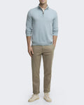 Barbour Men's Lingwood HalfZip Sweater Blue