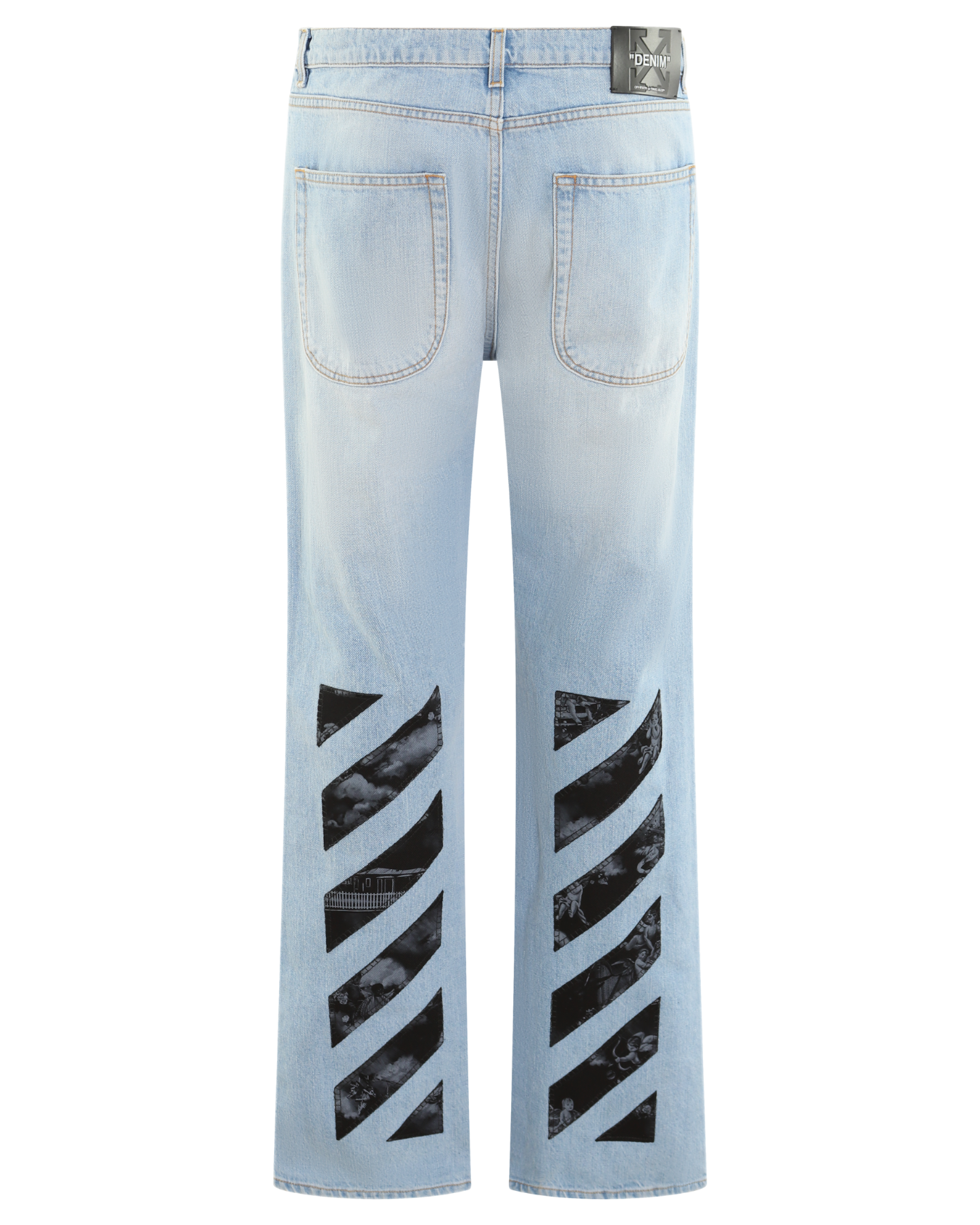 Heren Fresco Diag Relaxed Jeans