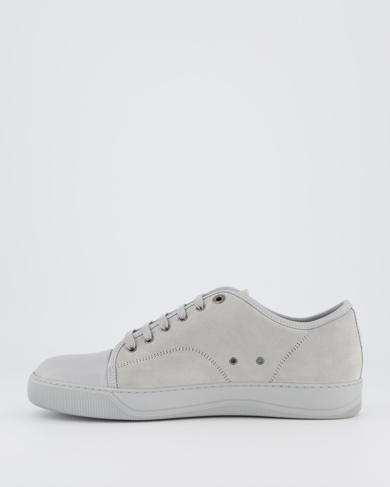 Men Suede and nappa captoe low to