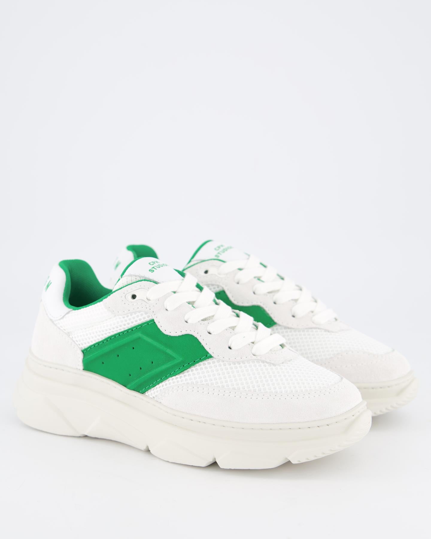 Dames CPH53 Sneaker Wit/Groen