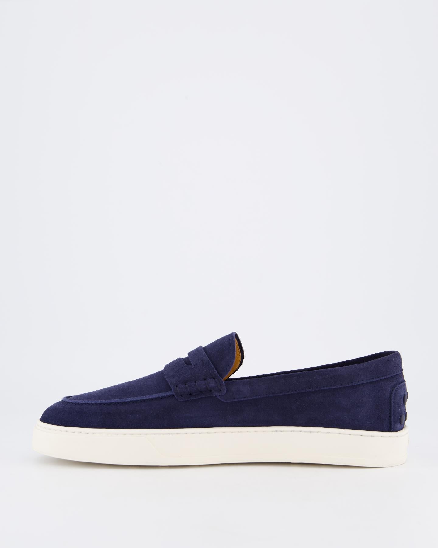 Heren Mocassino Cassetta Blauw