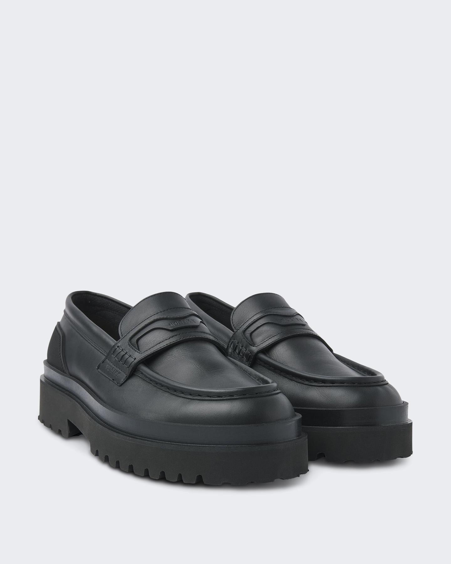 Nubikk Heren Ethan Gatsby Loafer Zwart