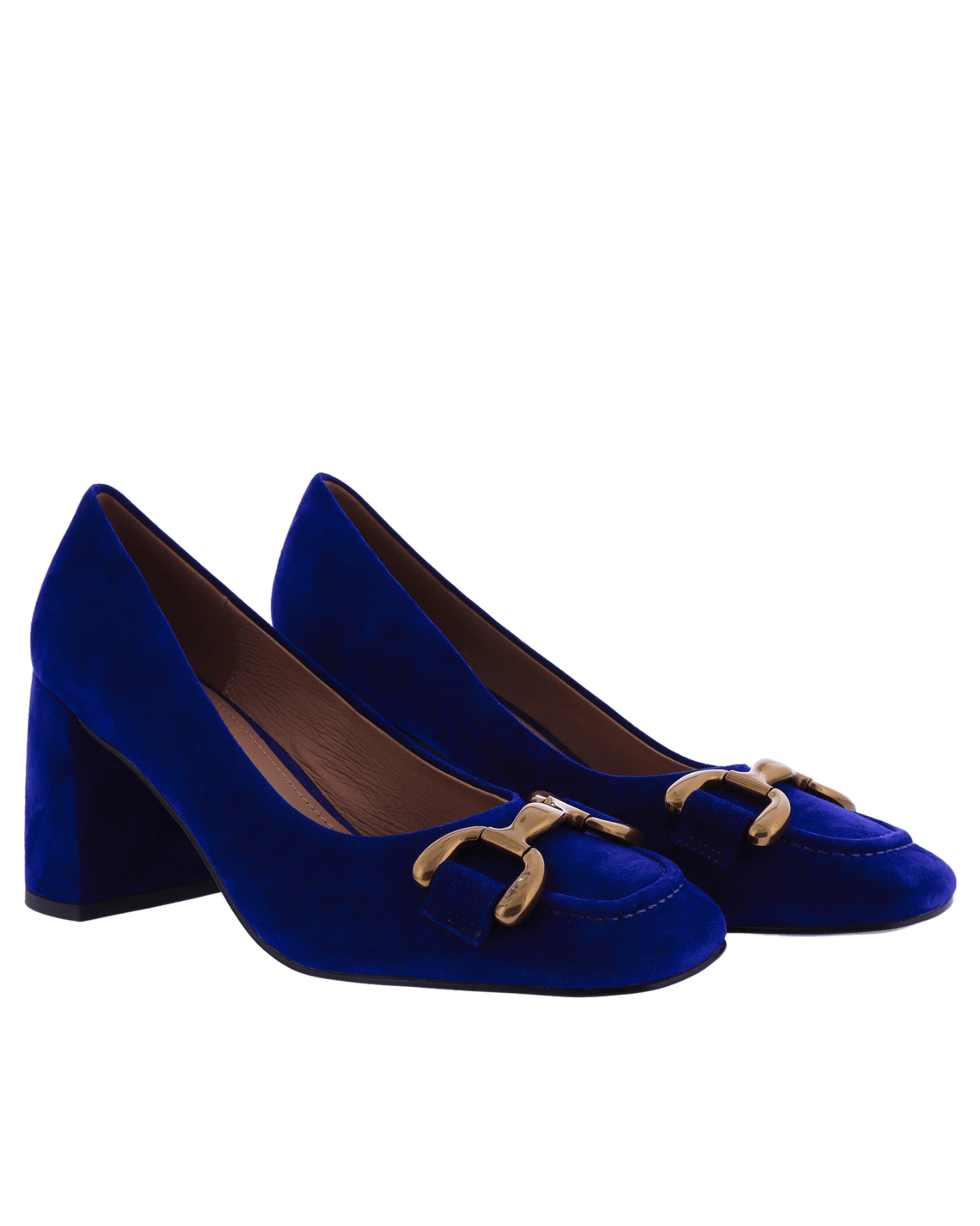 Women Amber Suede Pump Blue