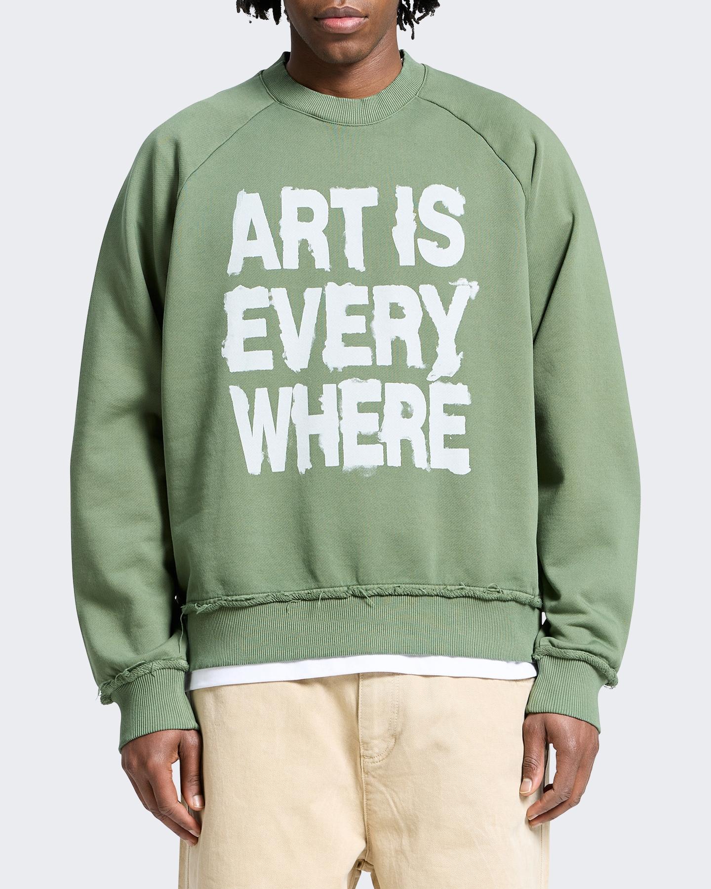 Heren Art Is Everywhere Sweater