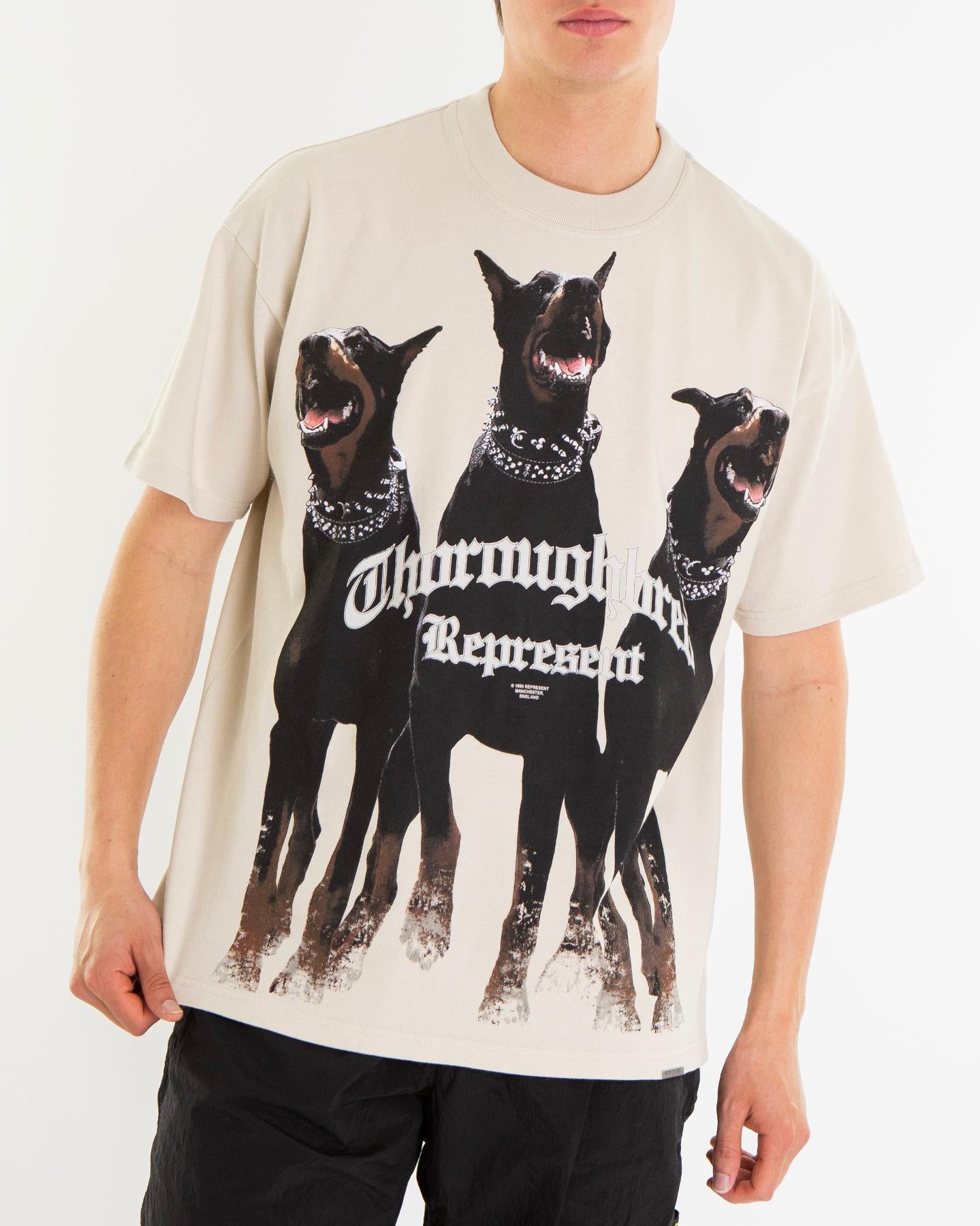 Heren Thoroughbred T-Shirt Bruin