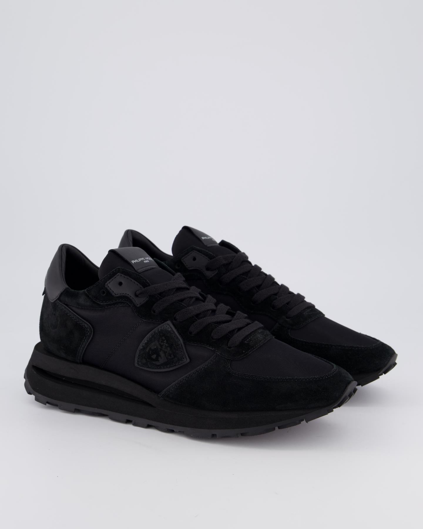 Heren Tropez Haute Sneaker Zwart