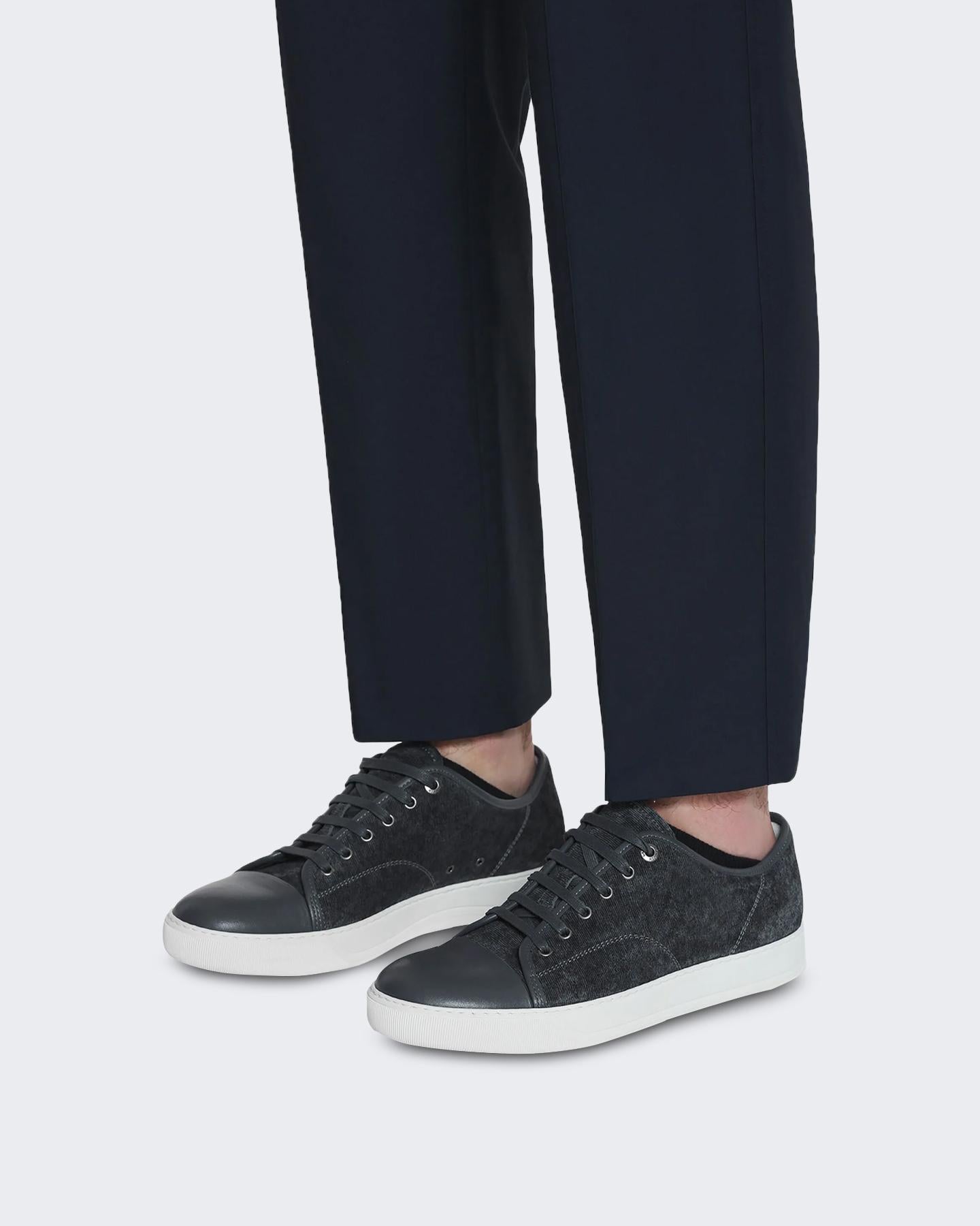 Heren Dbb1 Suede Sneaker Grijs