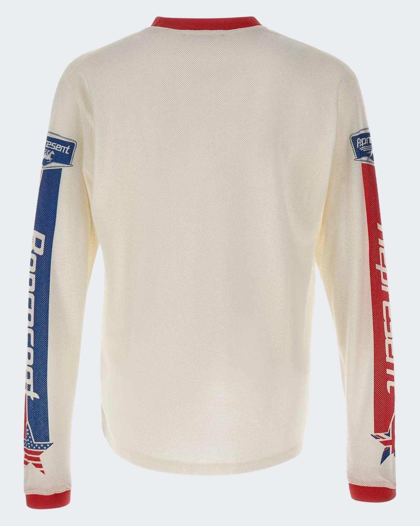 Represent Heren Mesh Pegasus Long Sleeve T-Shi
