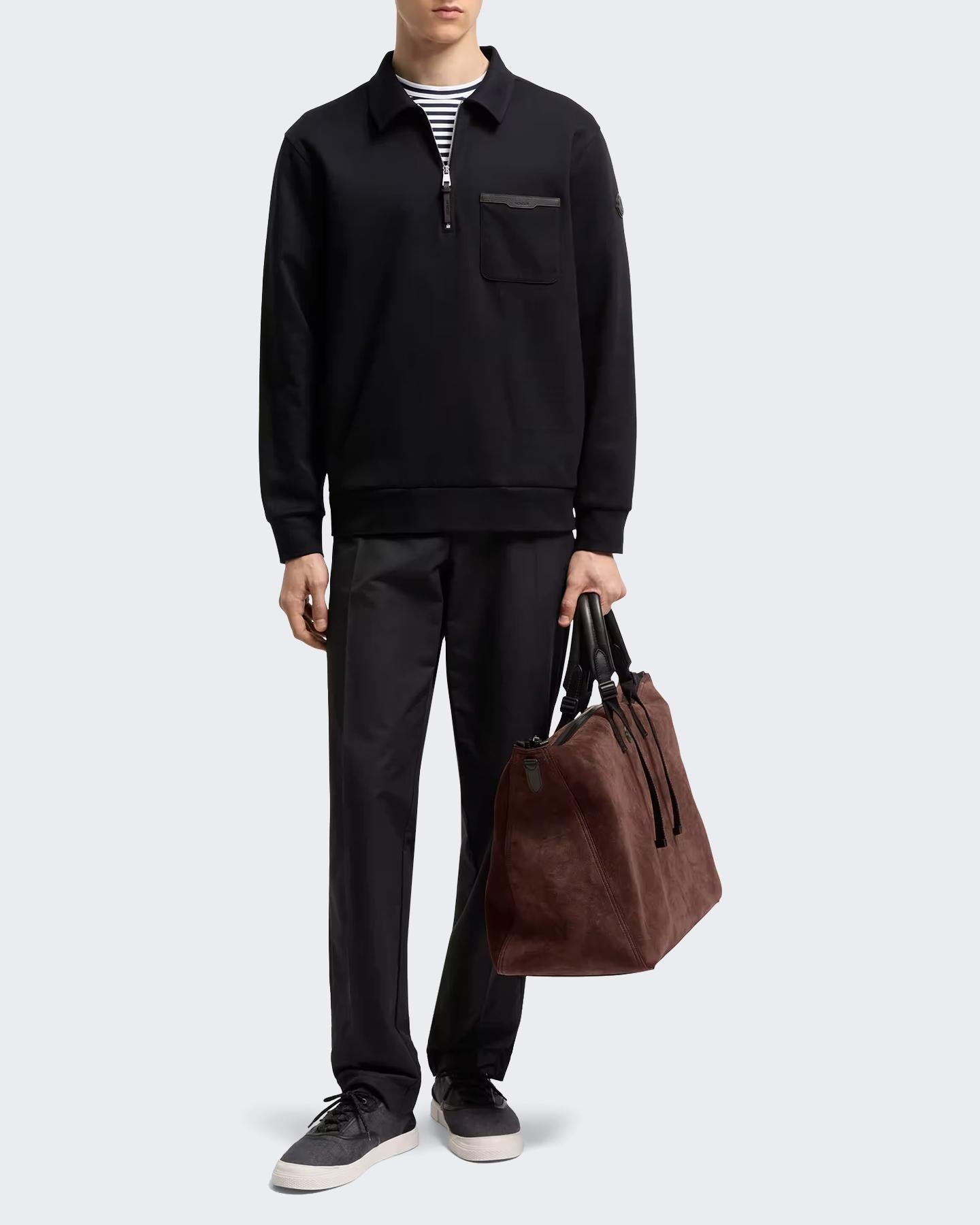 Heren Zip Up Cardigan