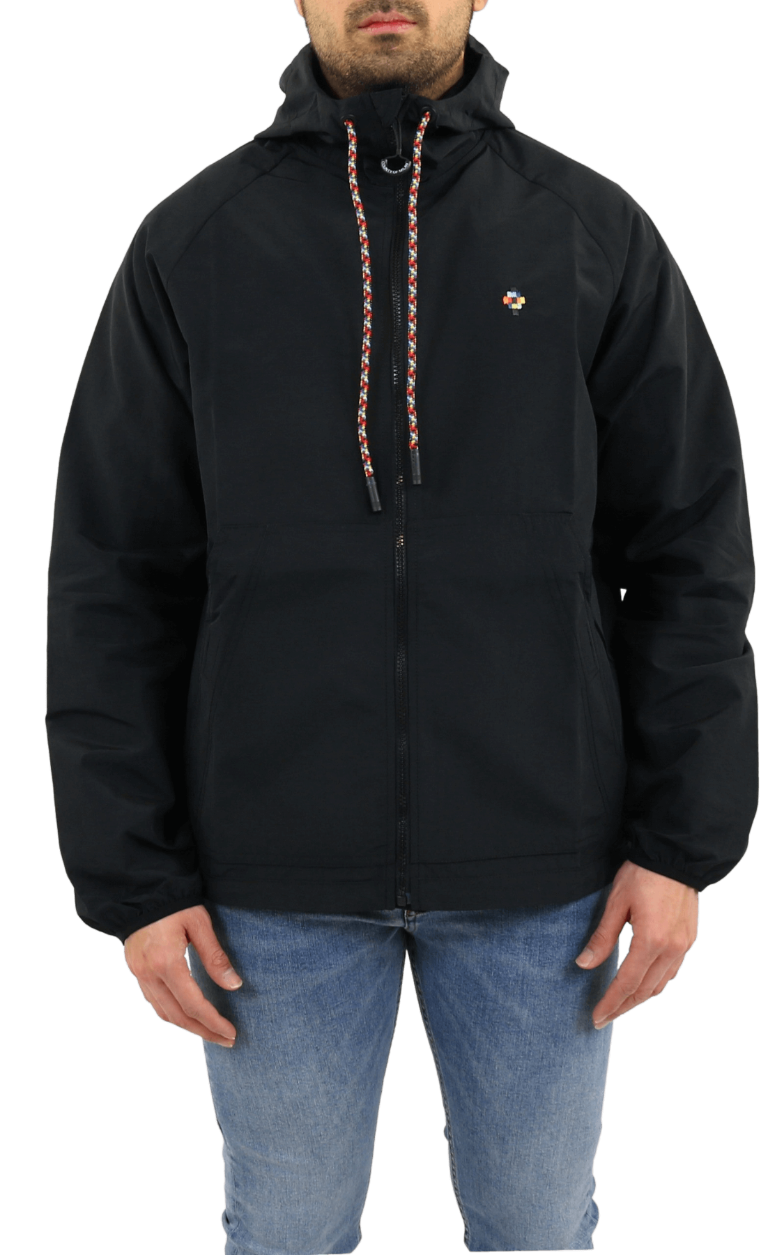 Men Colorful Cross Nylon Windbre