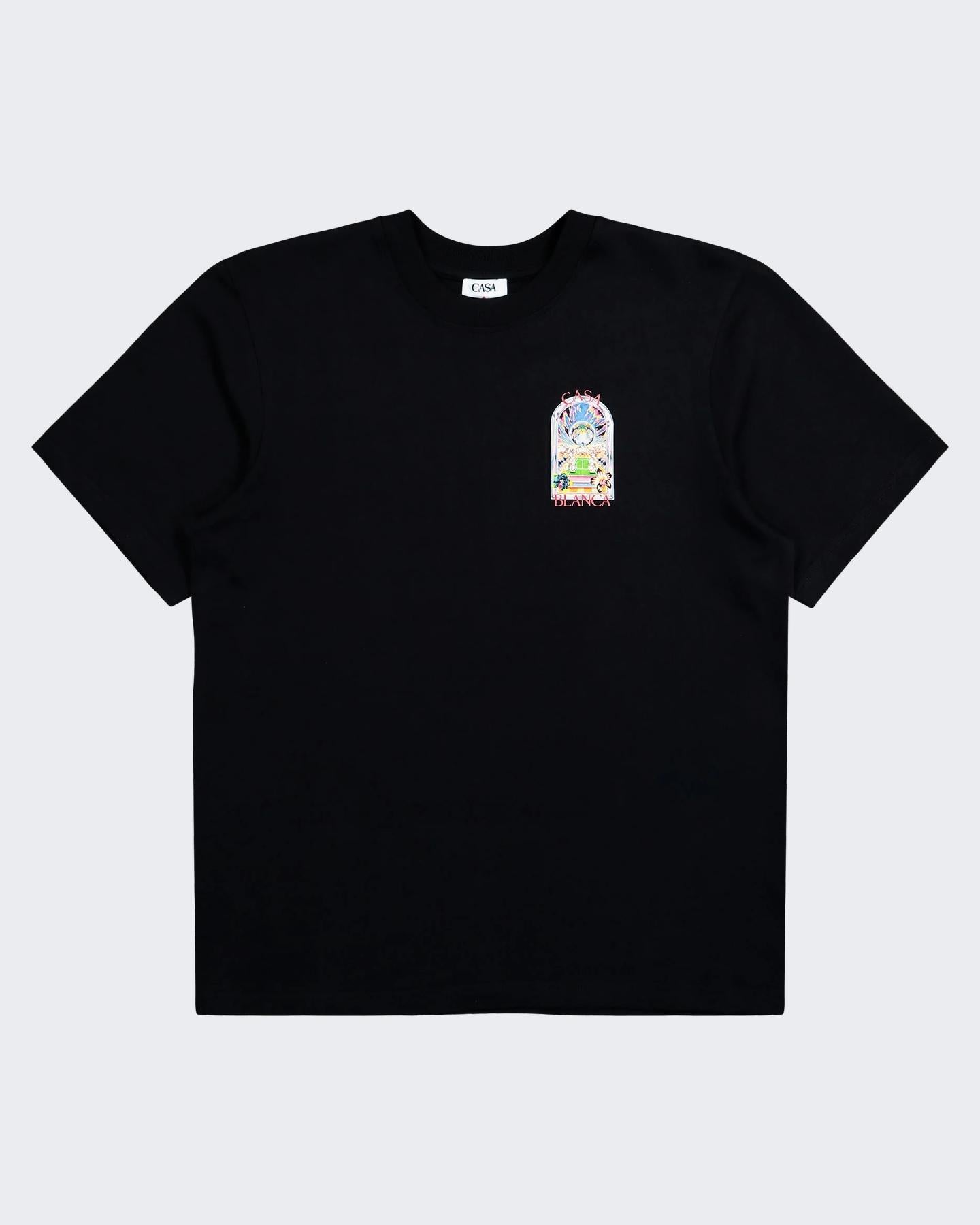 Casablanca Heren Tennis Landscape T-Shirt