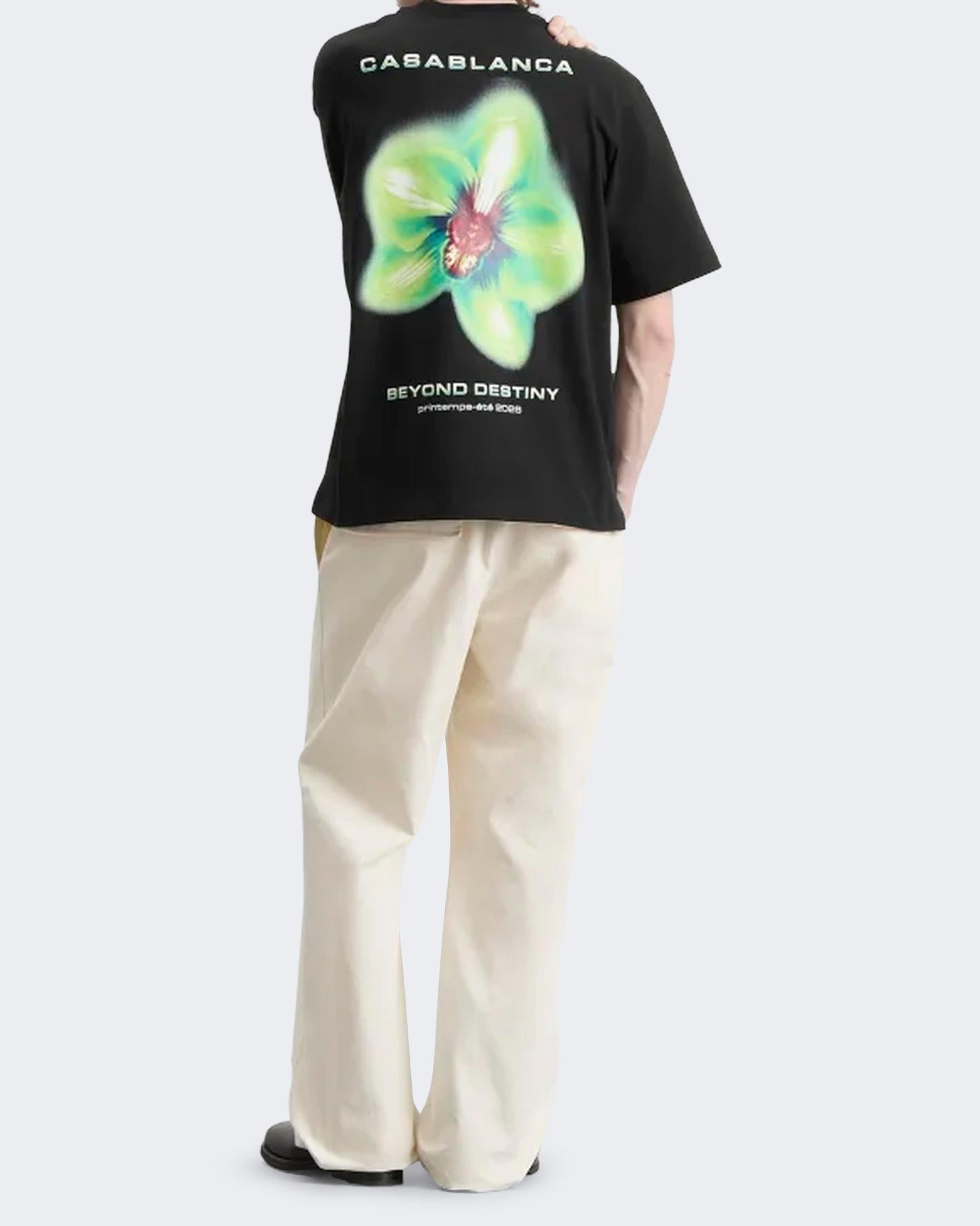 Heren Glitch Orchid T-Shirt