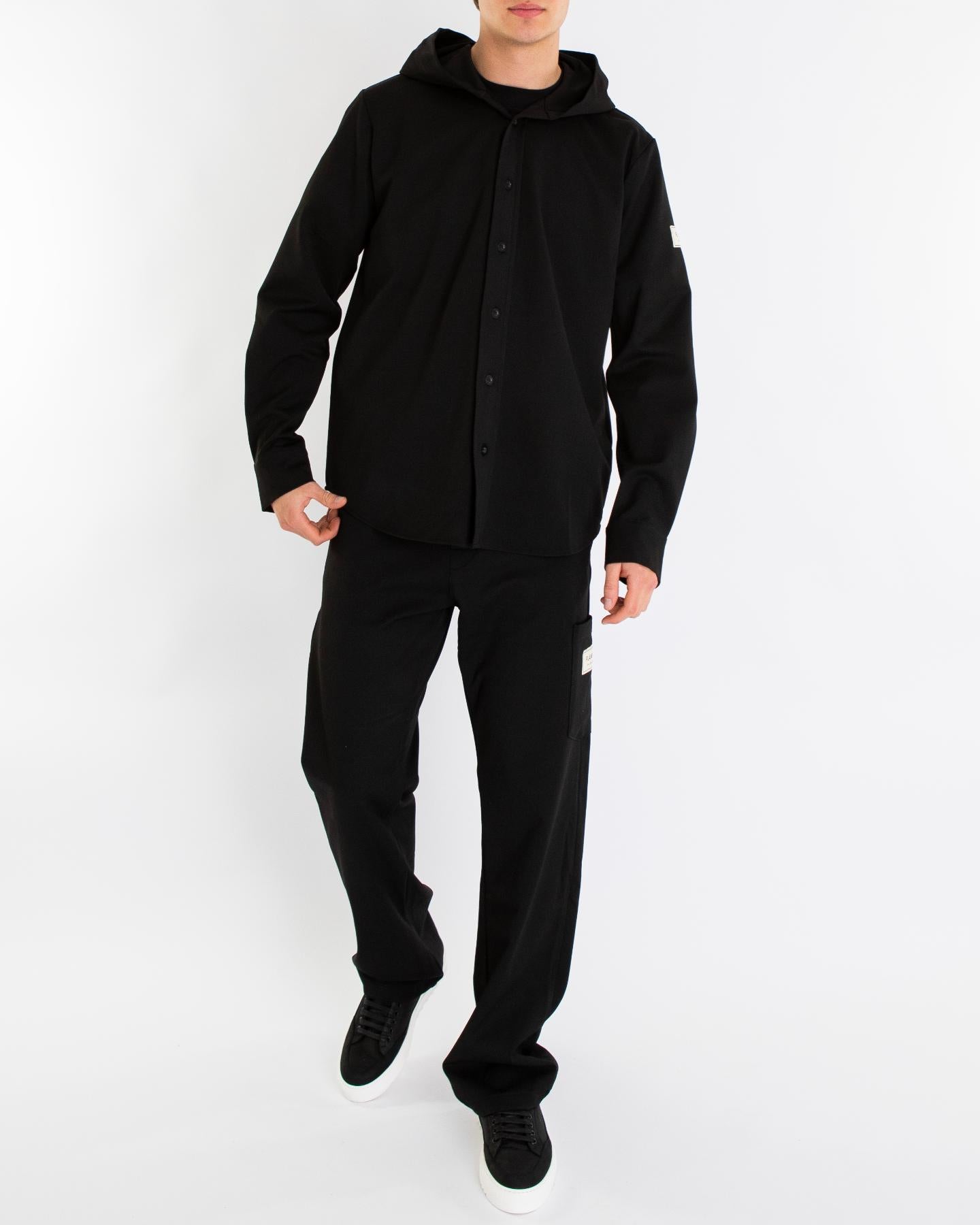 Heren Atelier Hoodie Zwart