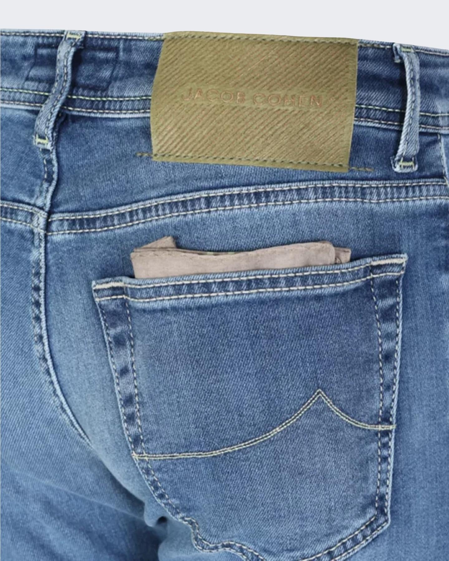 Jacob Cohen Heren Pant 5 Pkt Super Slim Fit Nick
