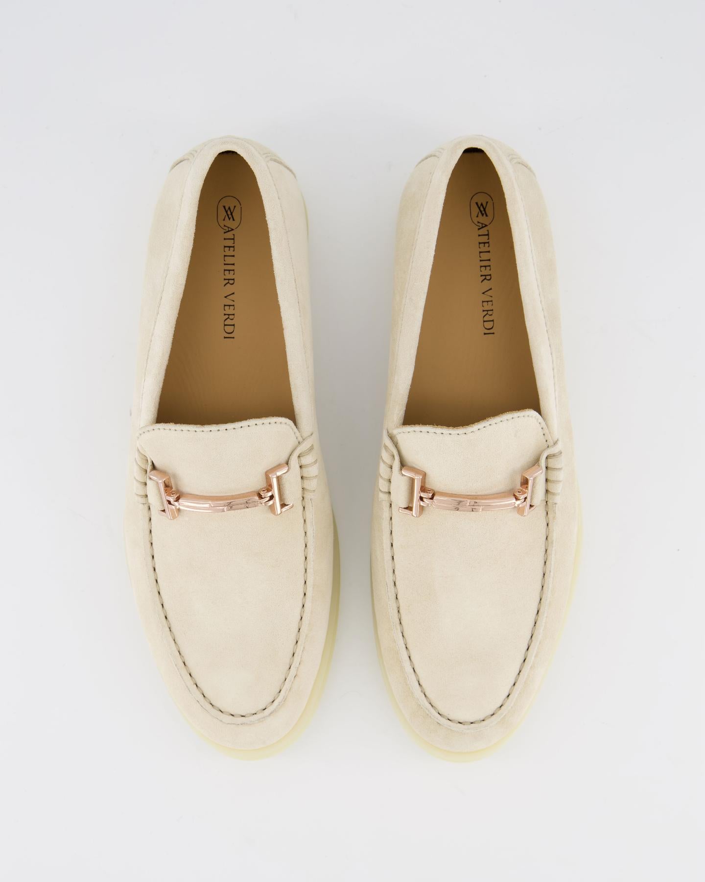 Ladies Peach Aurora Loafer Beige
