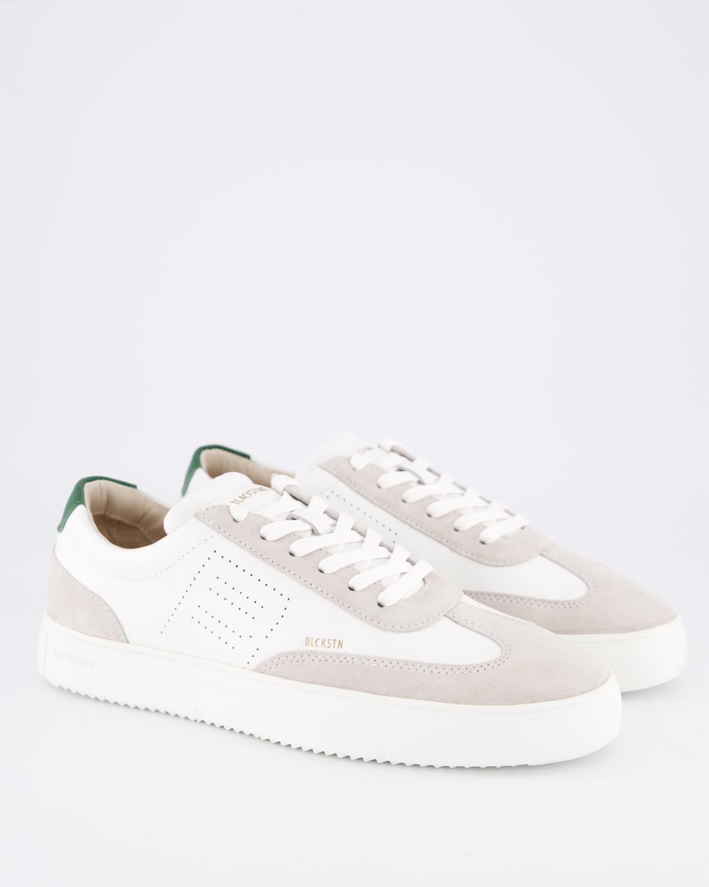 Heren Slate Harper Sneaker Wit/Groen