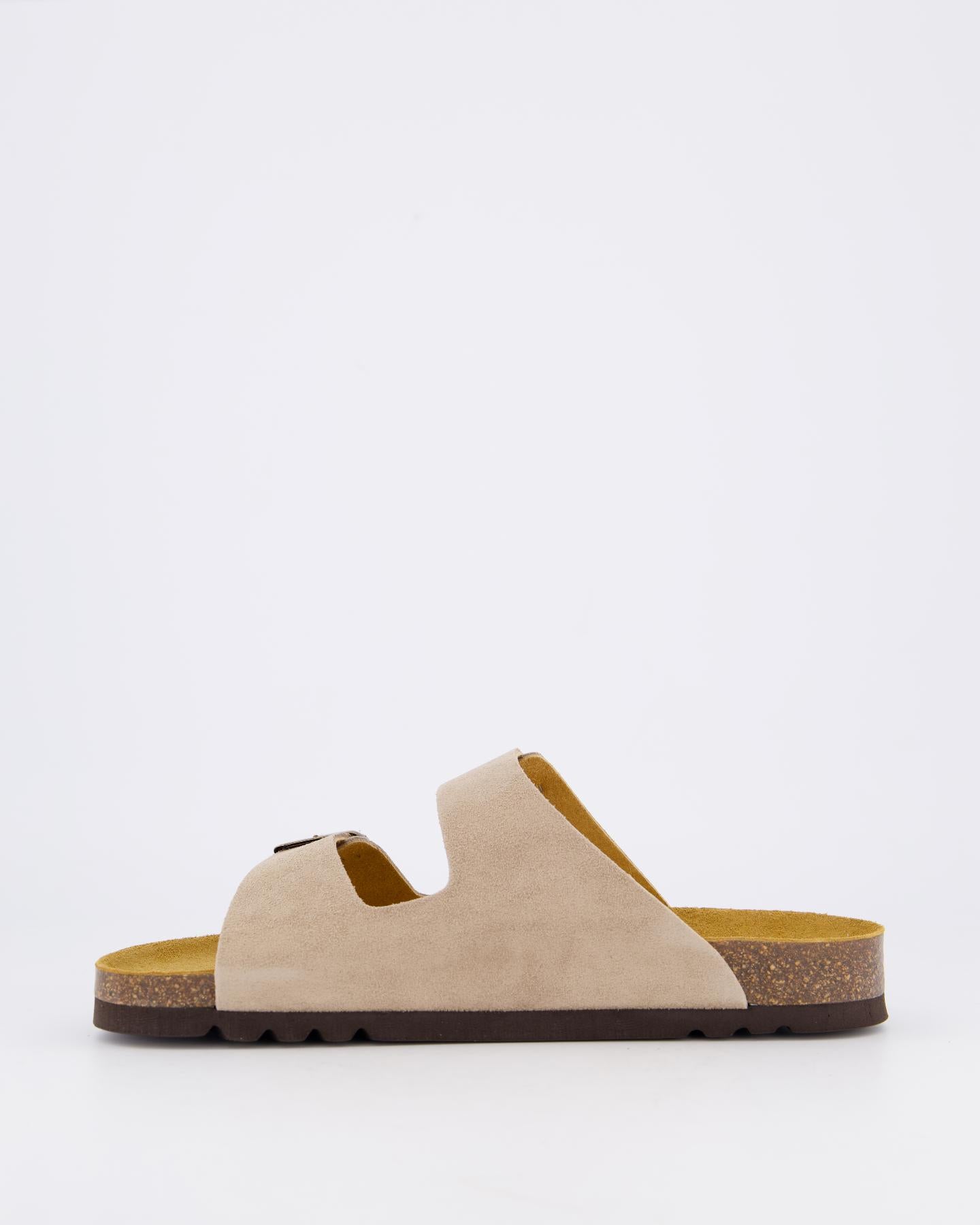 Heren Julien Slipper Beige/Grijs