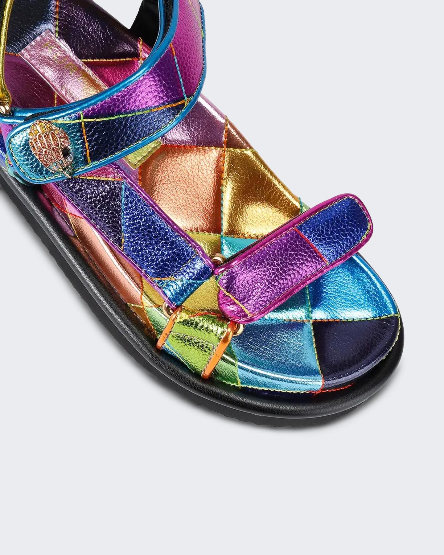 Kurt Geiger Dames Orson Sandaal Zwart