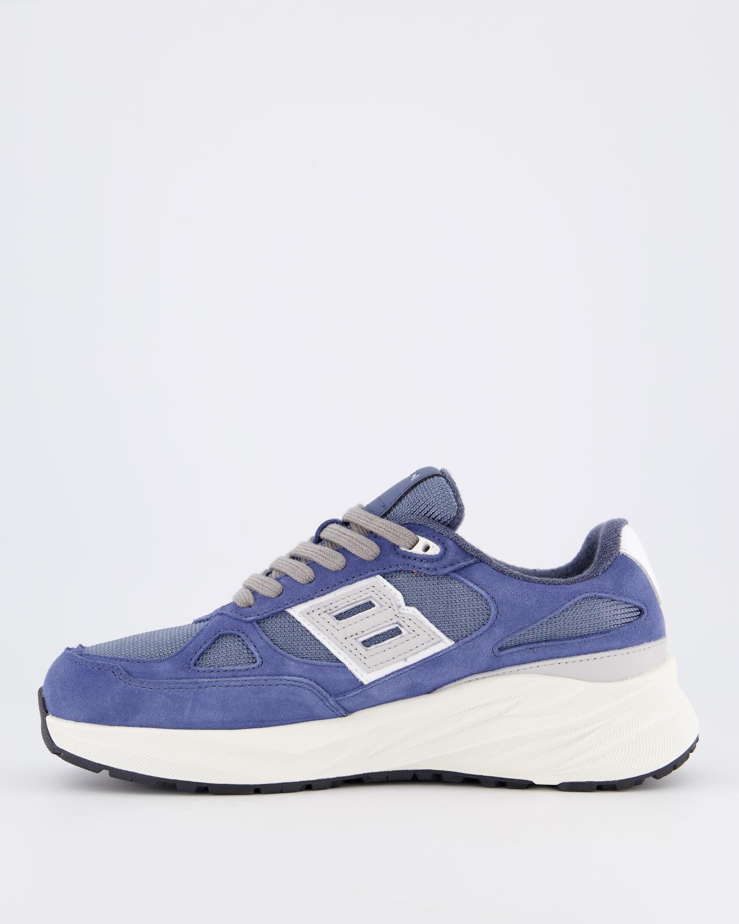 Heren Flint Moss Sneaker Blauw