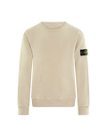 Kids' Logopatch Sweater Beige — huidige kleur