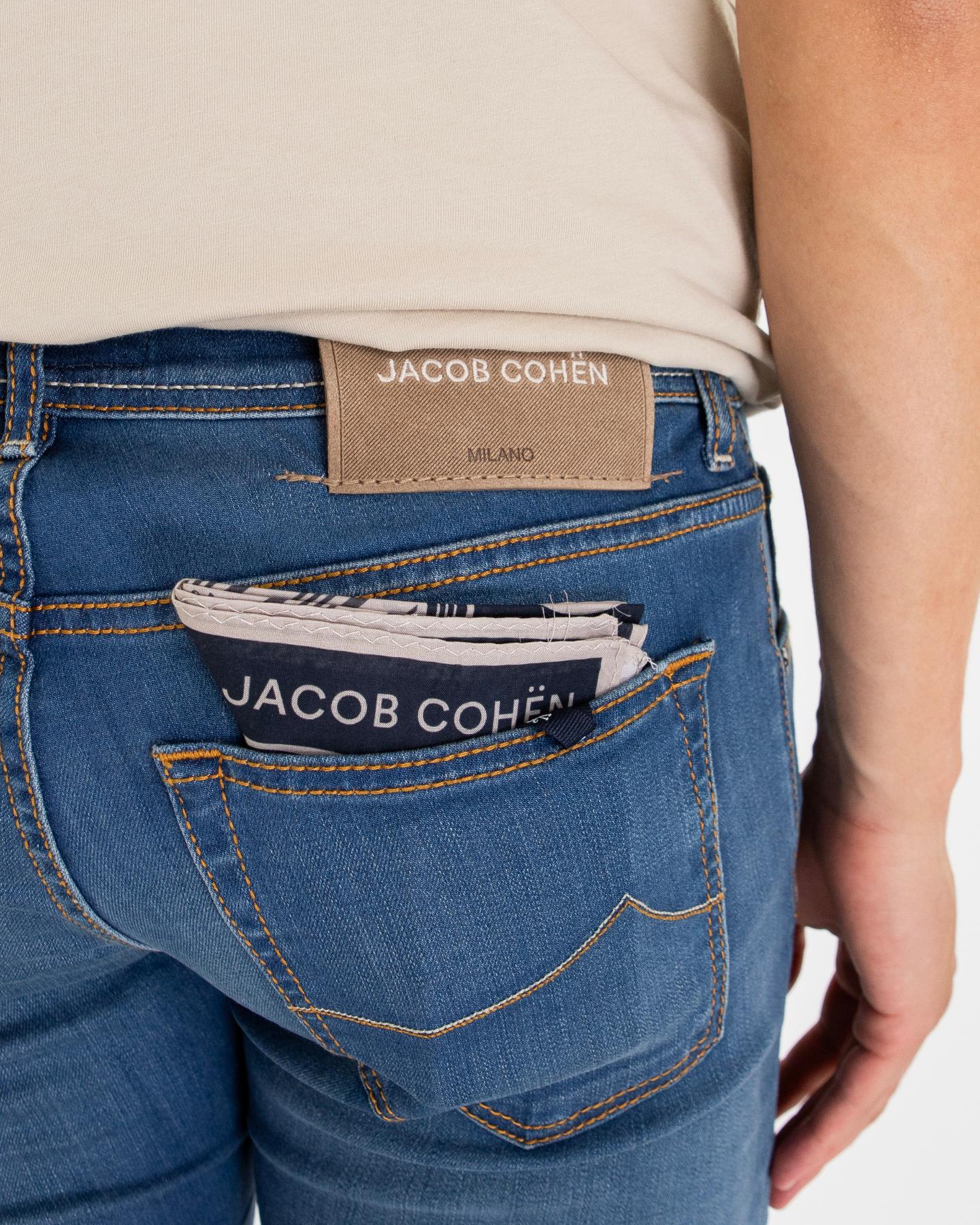 Heren Nick Slim Jeans Blauw