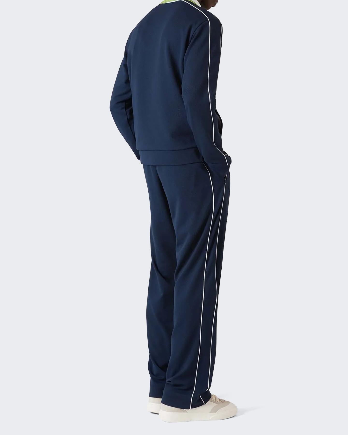 Casablanca Heren Round Pique Track Jacket