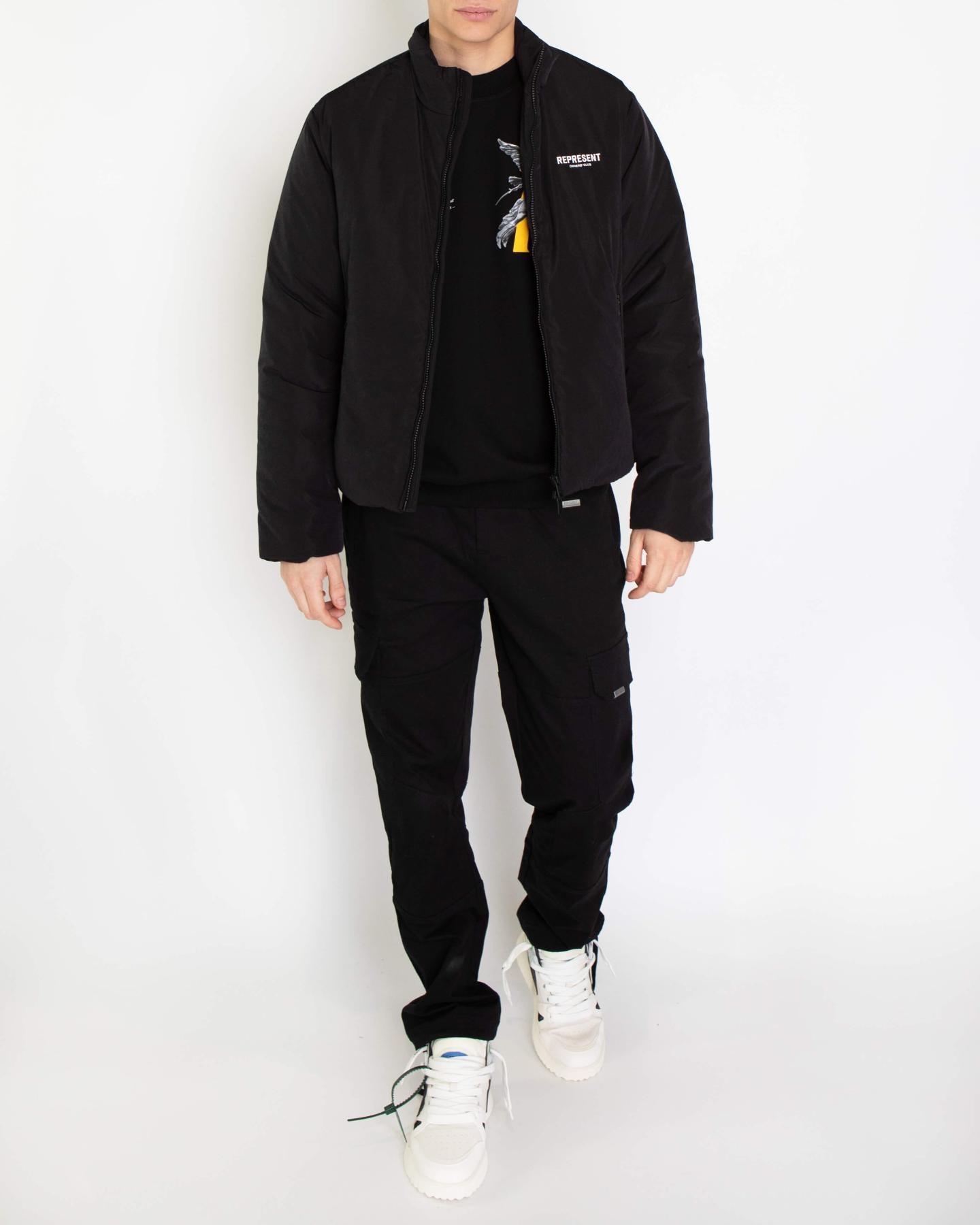 Represent Heren Owners Club Wadded Jacket Zwar – foto 7