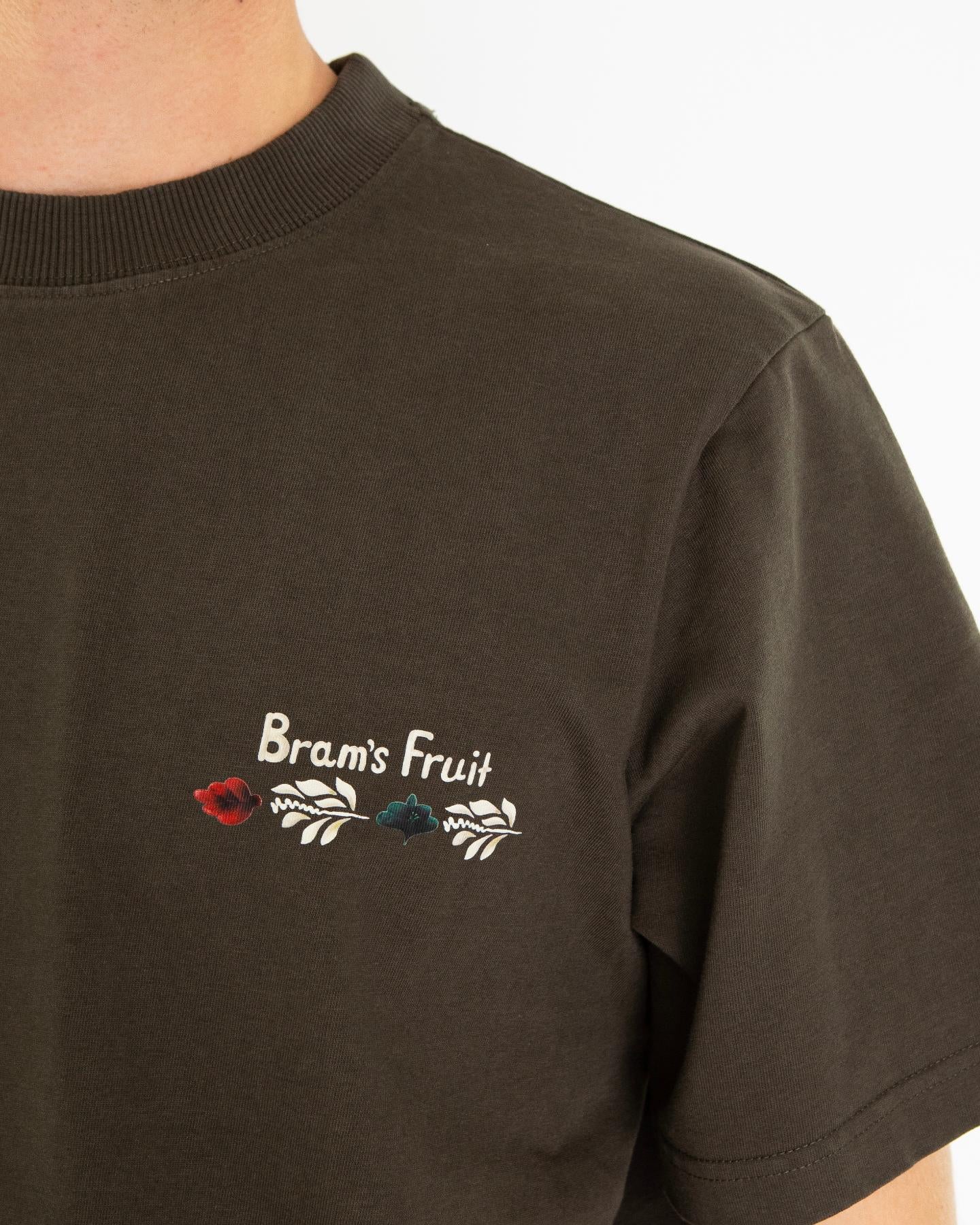 Heren Flora T-Shirt Zwart
