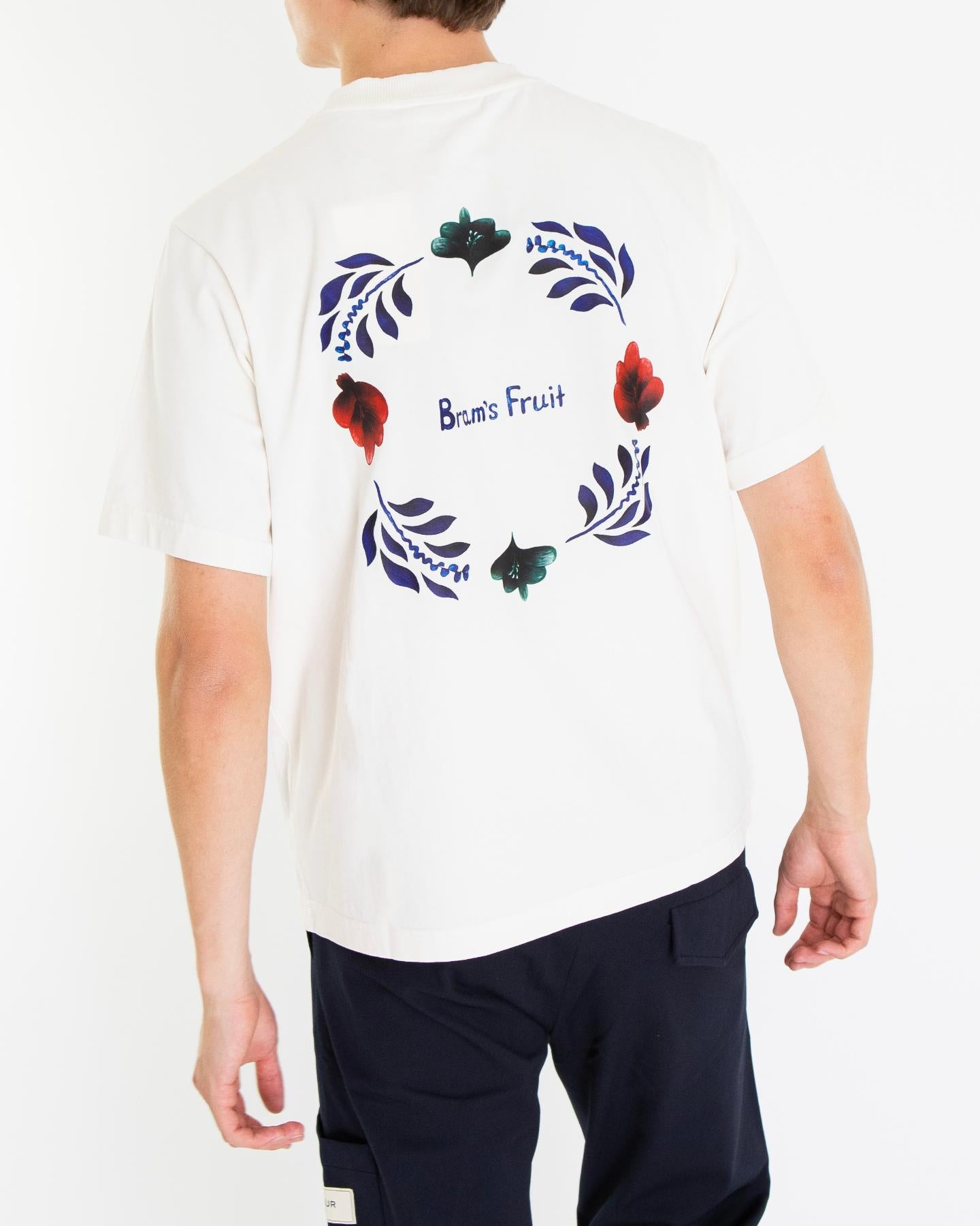 Heren Flora T-Shirt Wit