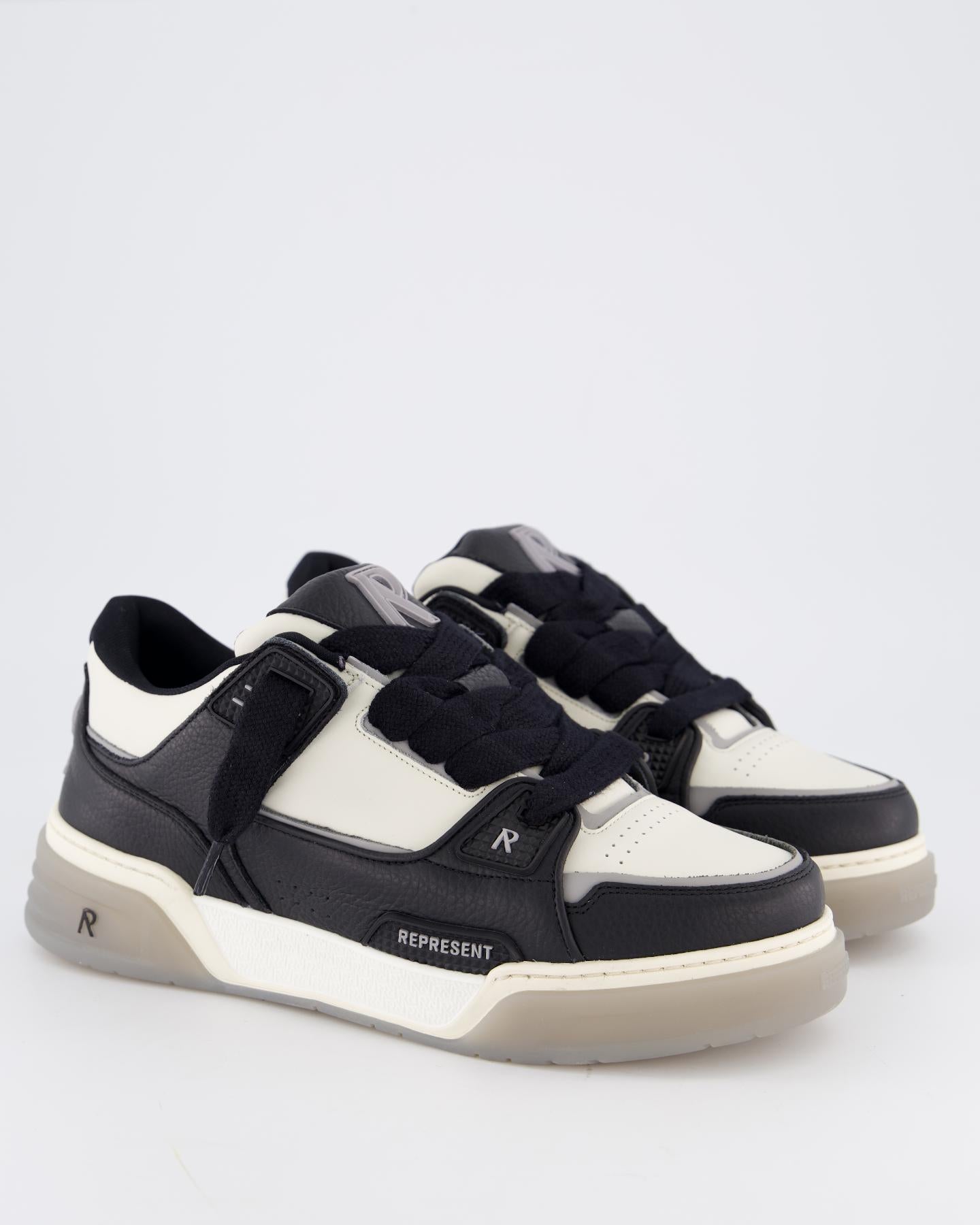 Heren Studio Sneaker Zwart/Wit