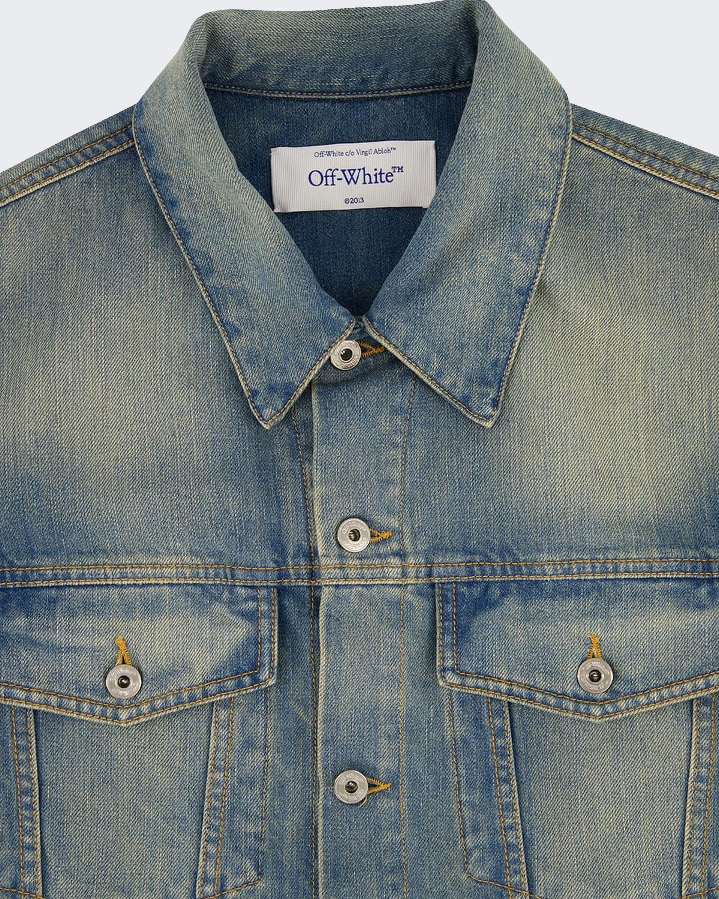 Heren Diag Patch Skate Denim