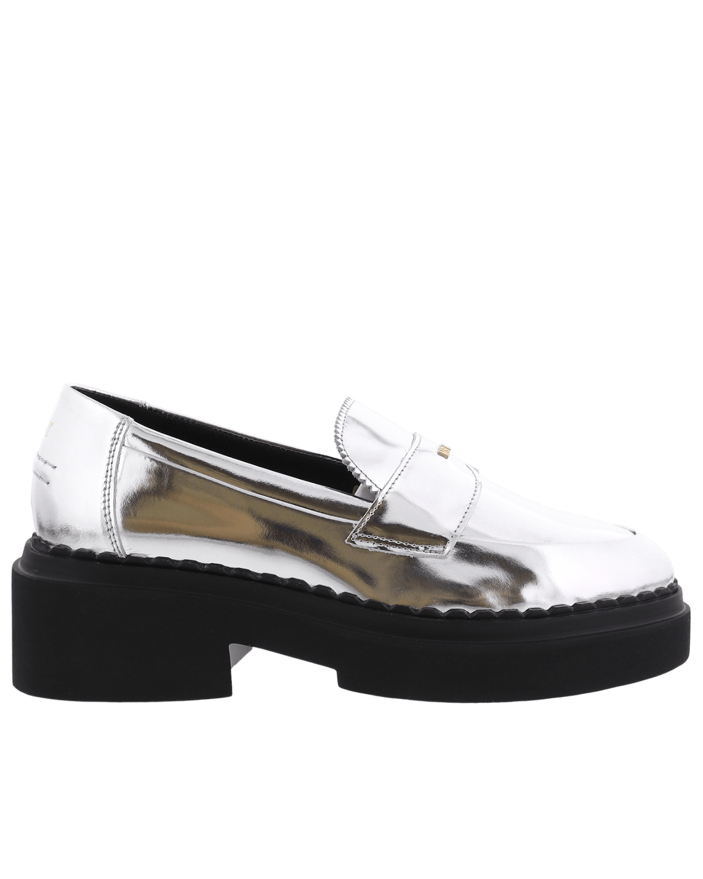 Women Frankie Loader Loafer silver