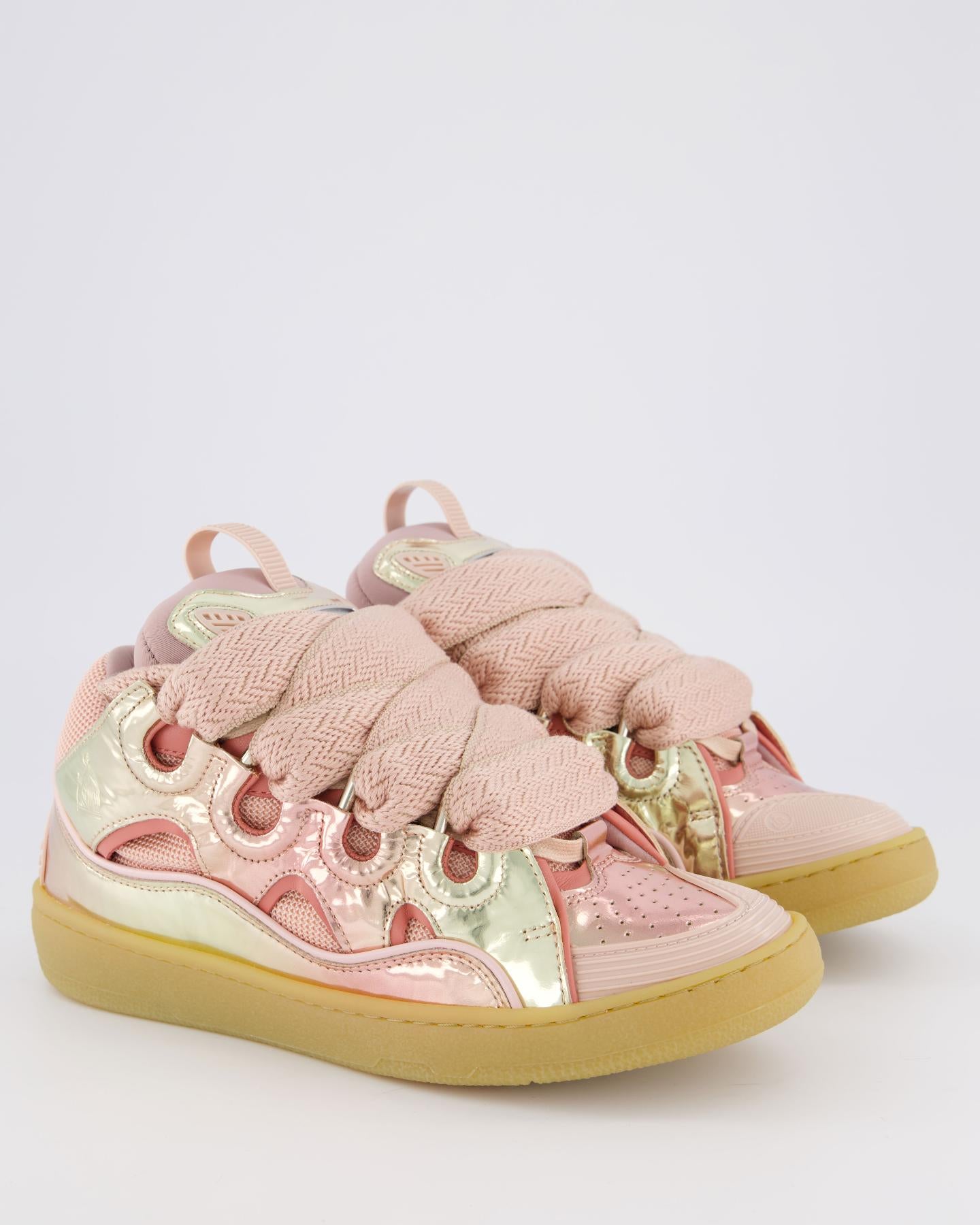 Dames Curb Sneaker Cotton Candy