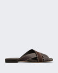 Tods Women's Sand.Cuoio Flat 99L Fasce Incr slippers