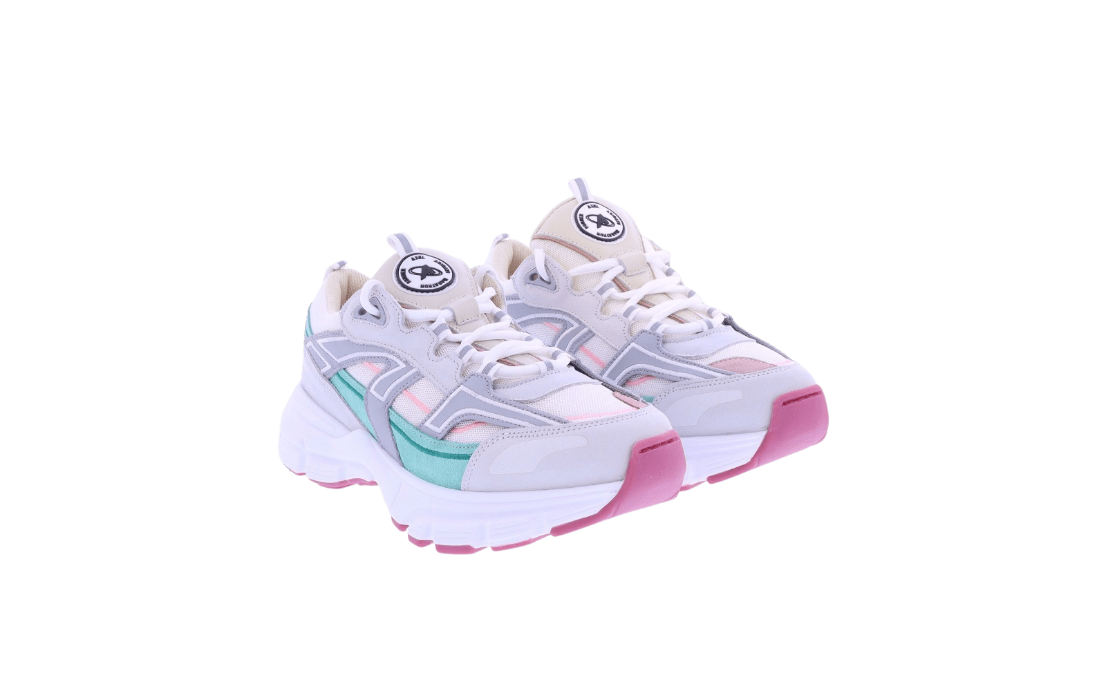Women Marathon Trail White/Green/Pink