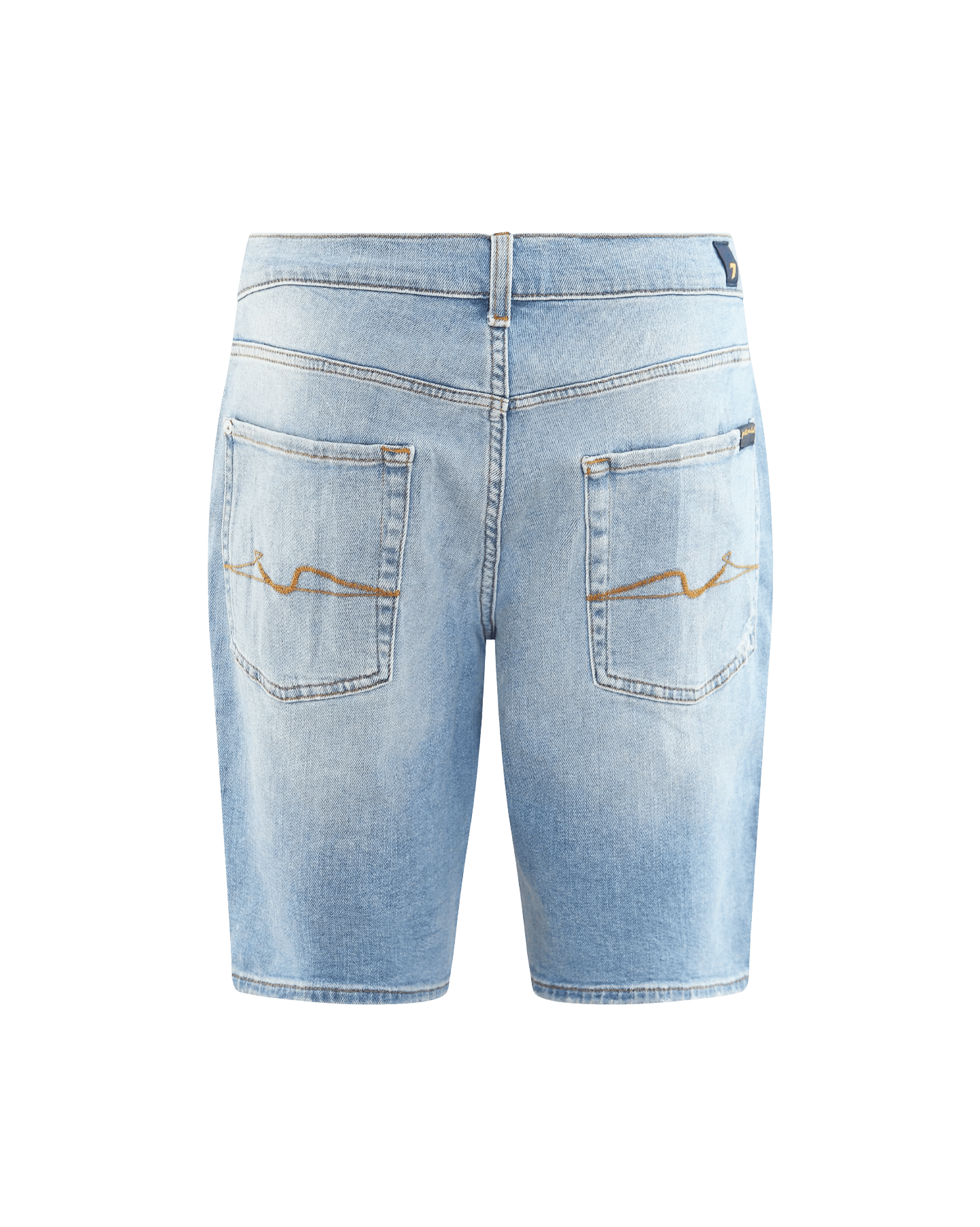 7 For All Mankind Heren Regular Short Timber Blauw - Eleganza.nl