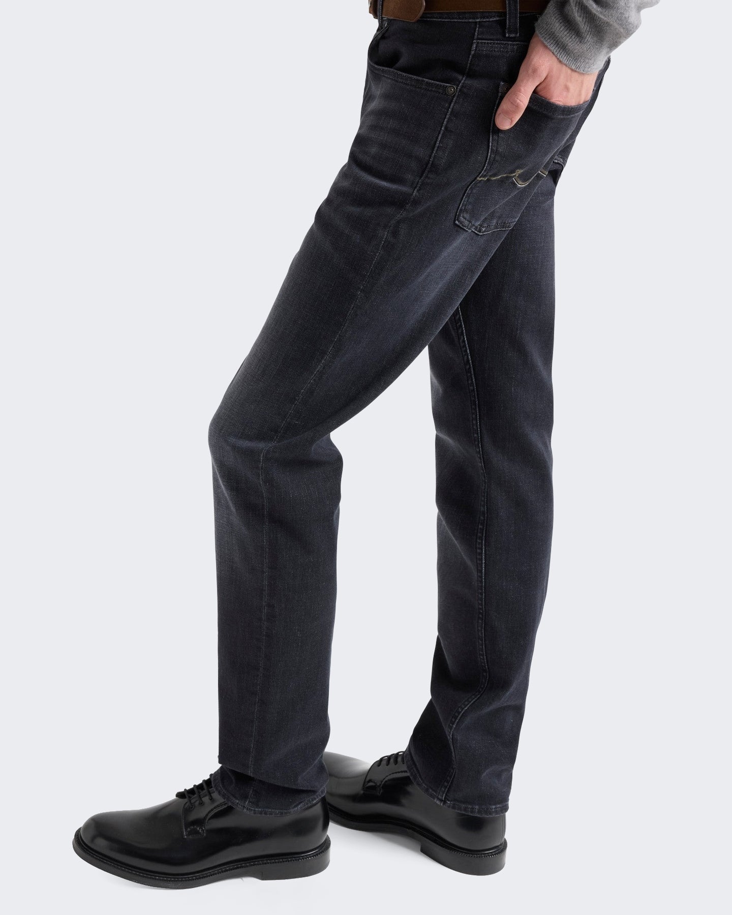 7 For All Mankind Heren Slimmy Soot jeans Zwart - Eleganza.nl