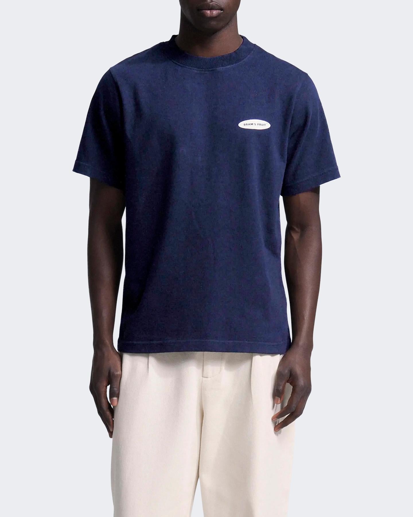 Heren Fuck Off T-shirt Blauw