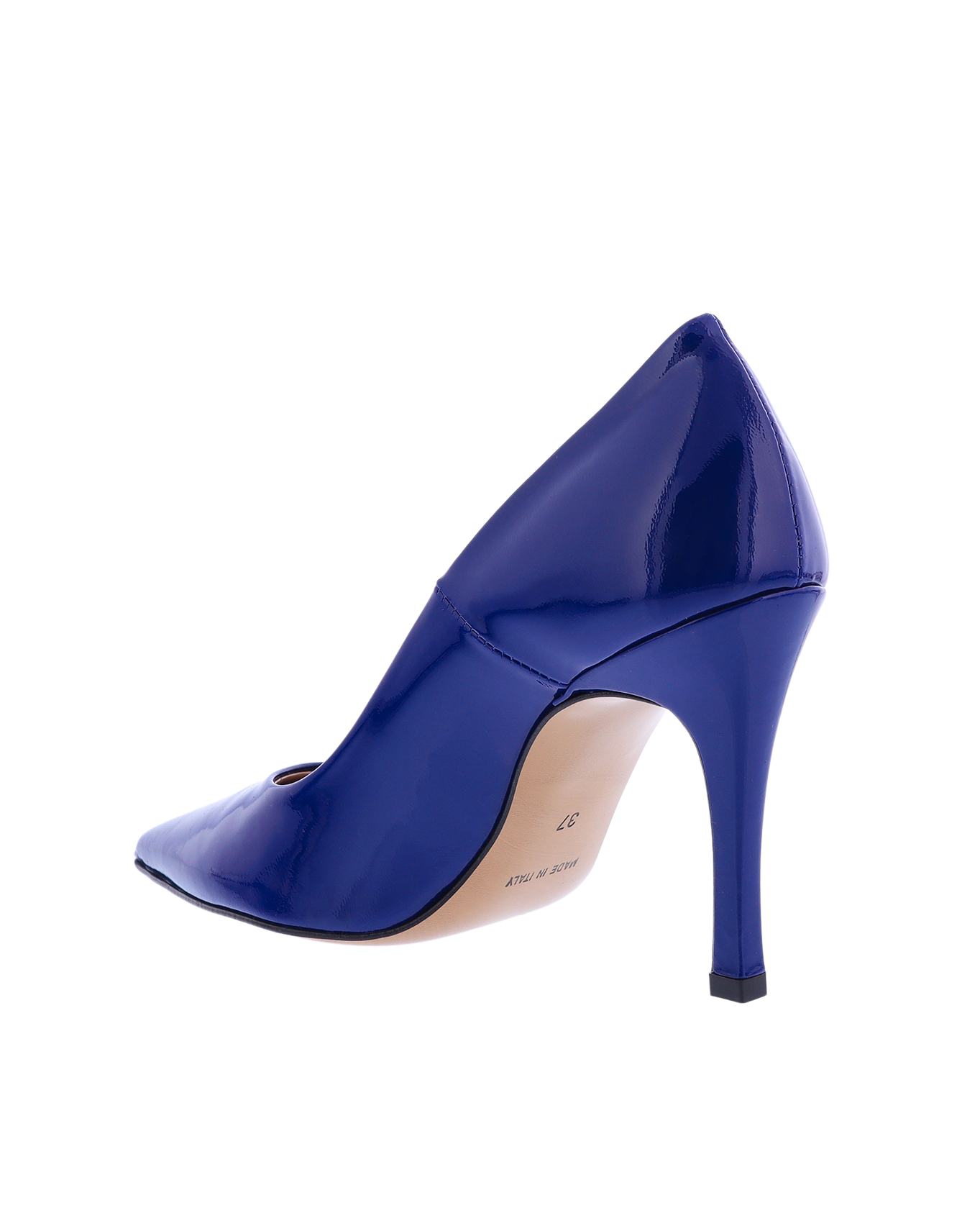 Women Lax leather pump blue