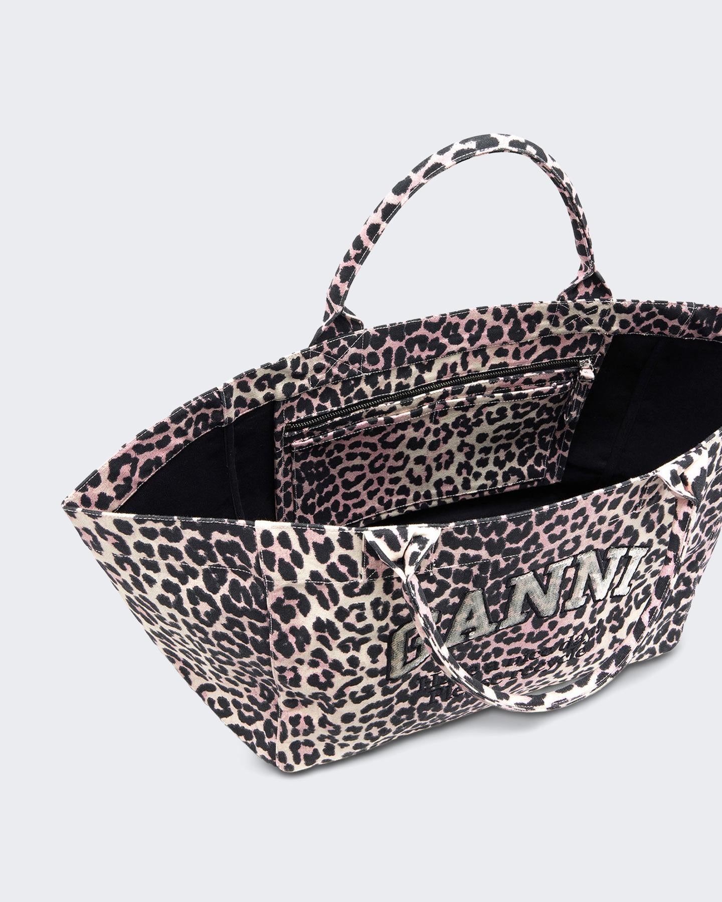 Dames Sequin XXL Tote Grijs