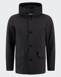 Men's Stretch Arctic Parka Black — huidige kleur